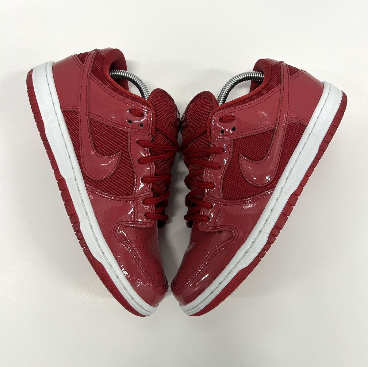 Nike Nike SB Dunk Low Pro ‘Red Patent Leather’ Shoes Size: 7.5 M Size US 7.5 / EU 40-41 - 2 Thumbnail