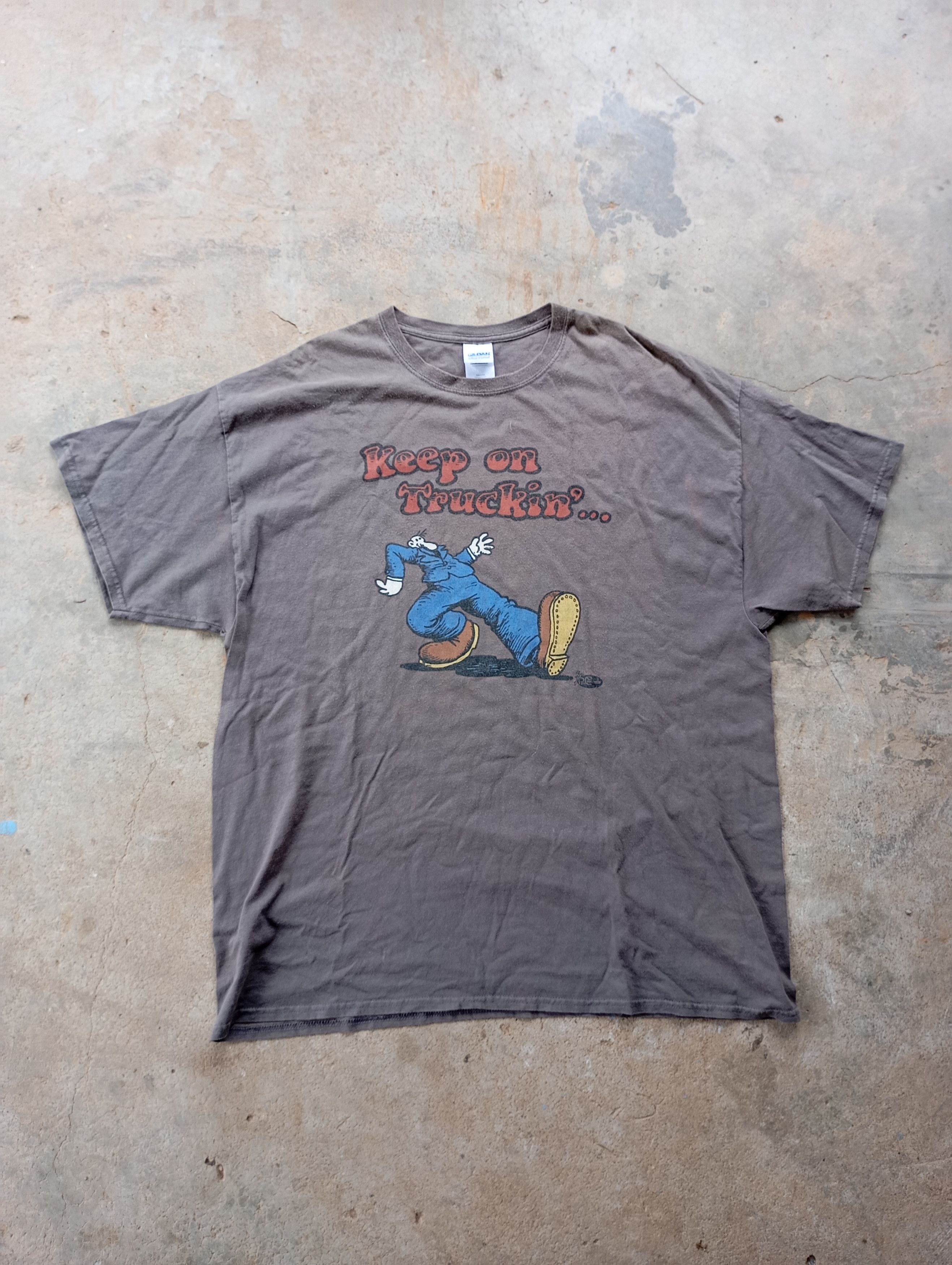 Grateful Dead Keep On Truckin' T-Shirt Robert Crumb