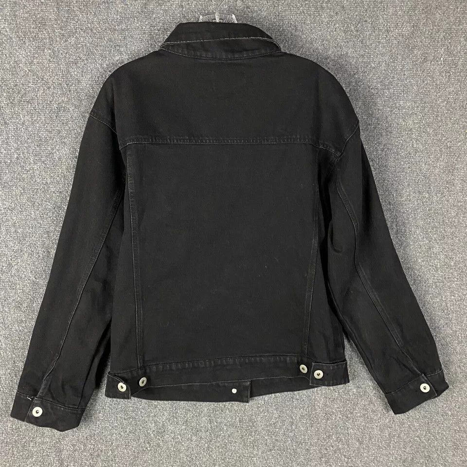 Other Love Tree Denim Jacket Women's Medium Black Cotton Blend M Size M / US 6-8 / IT 42-44 - 7 Thumbnail