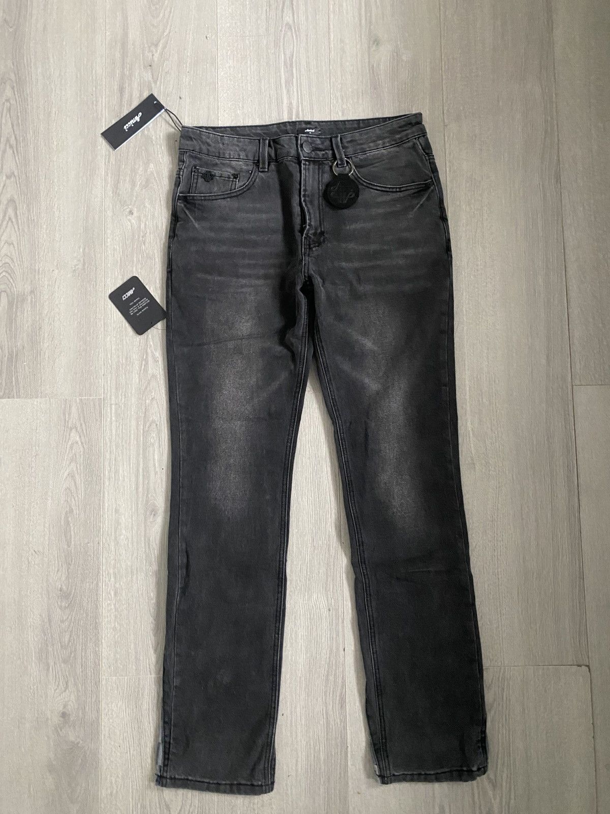 Other Givona Washed Black Flare Jeans Size US 32 / EU 48 - 1 Thumbnail
