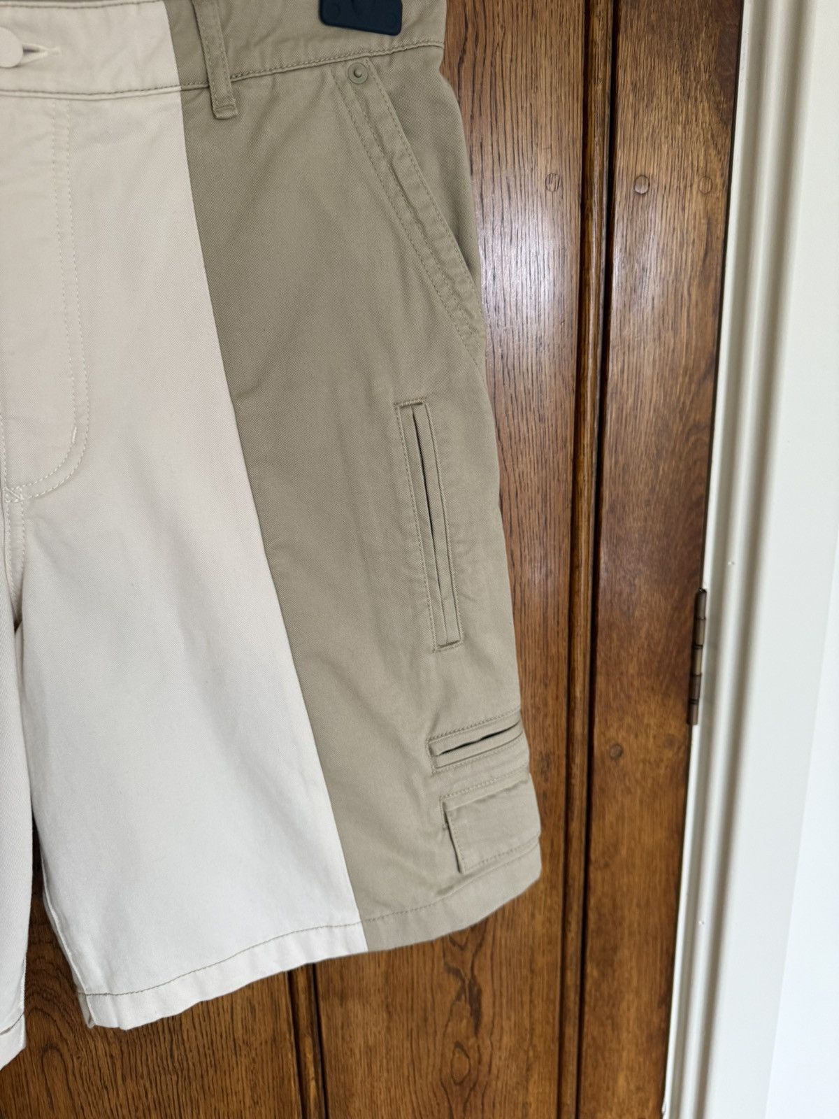 Dior SS24 $2k Dior 2 tone denim jean shorts 48 Logo Kim Jones 48 Size US 32 / EU 48 - 16 Thumbnail