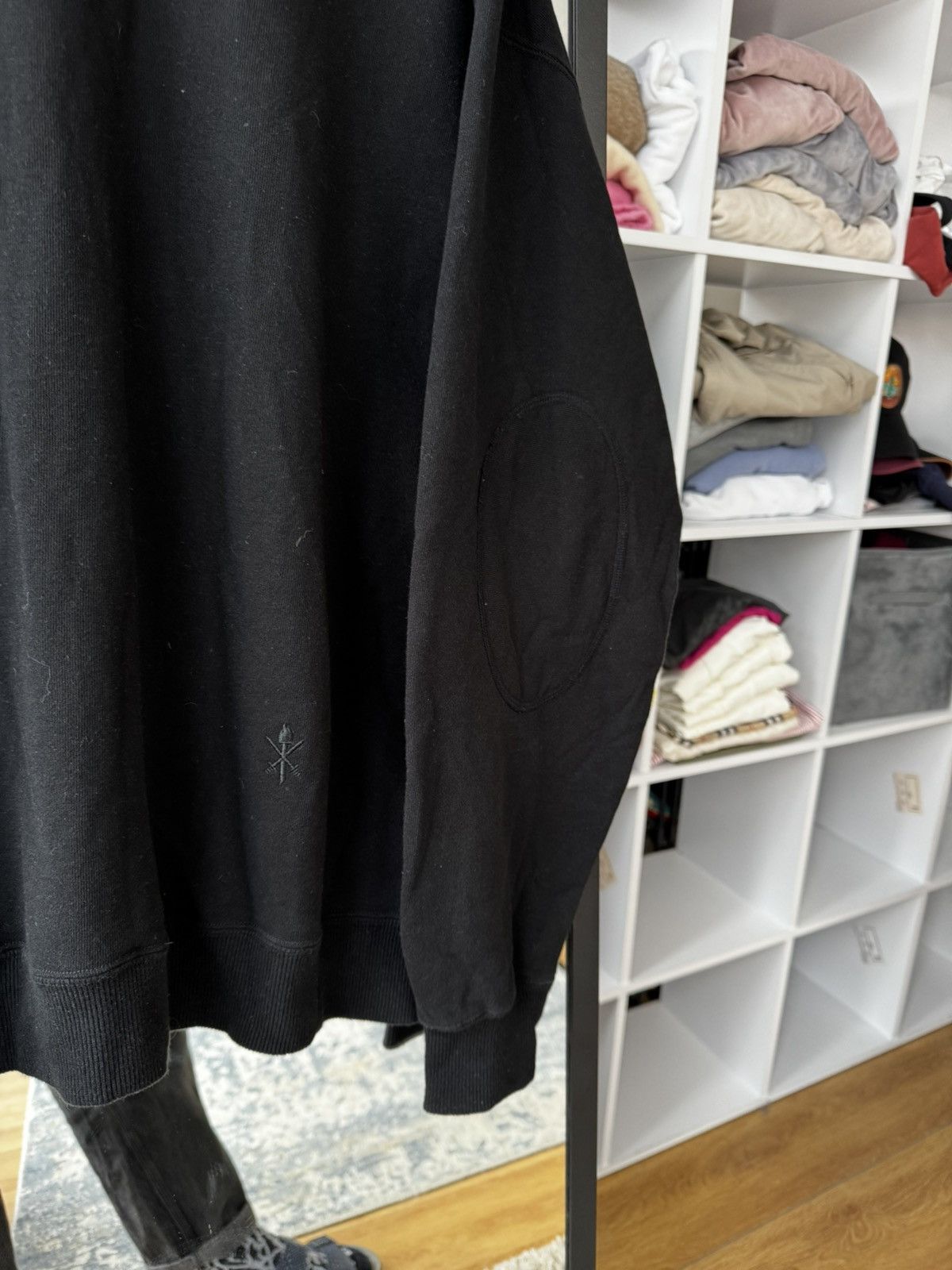 Opening Ceremony Opening Ceremony black oversize sweatshirt size M Size US M / EU 48-50 / 2 - 2 Thumbnail