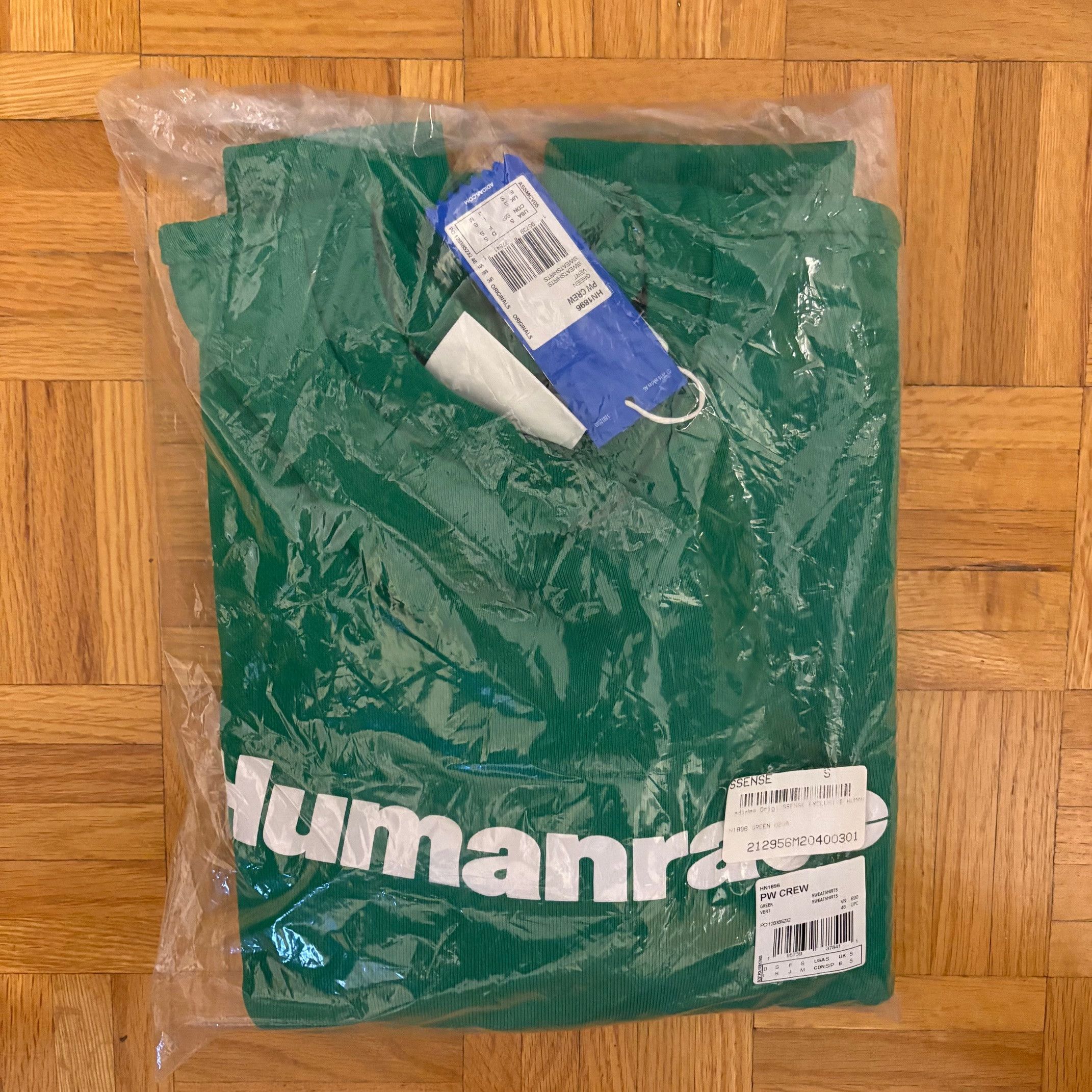Humanrace NWT SSENSE x HUMANRACE x ADIDAS CREW SWEATSHIRT, SIZE: SMALL Size US S / EU 44-46 / 1 - 6 Thumbnail