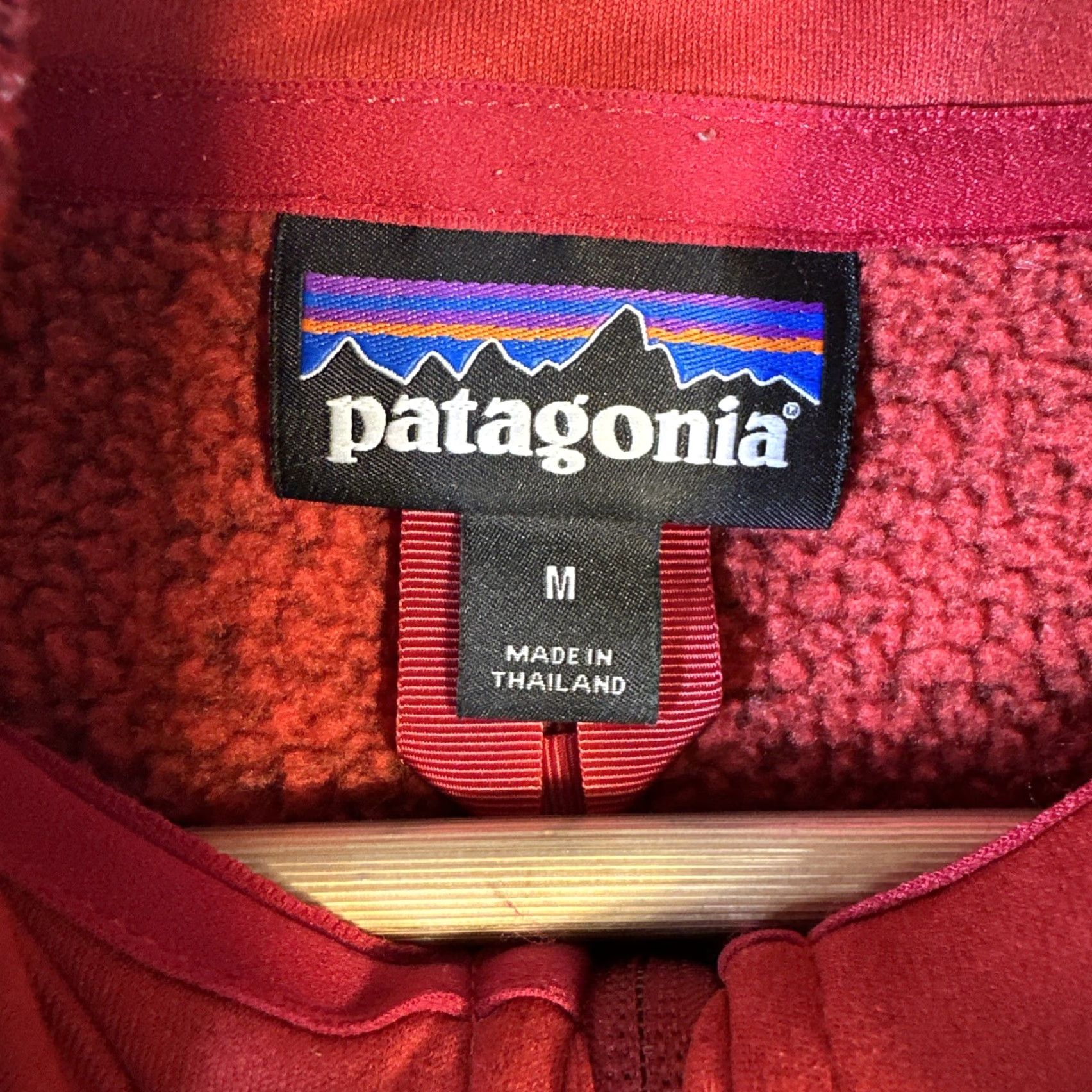 Patagonia Patagonia Sweatshirt Mens Medium Red 1/4 Zip Fleece Pullover Better Sweater Mock Neck Long Sleeve Logo Zipper Pockets Outdoor Hiking Walking Size US M / EU 48-50 / 2 - 3 Thumbnail