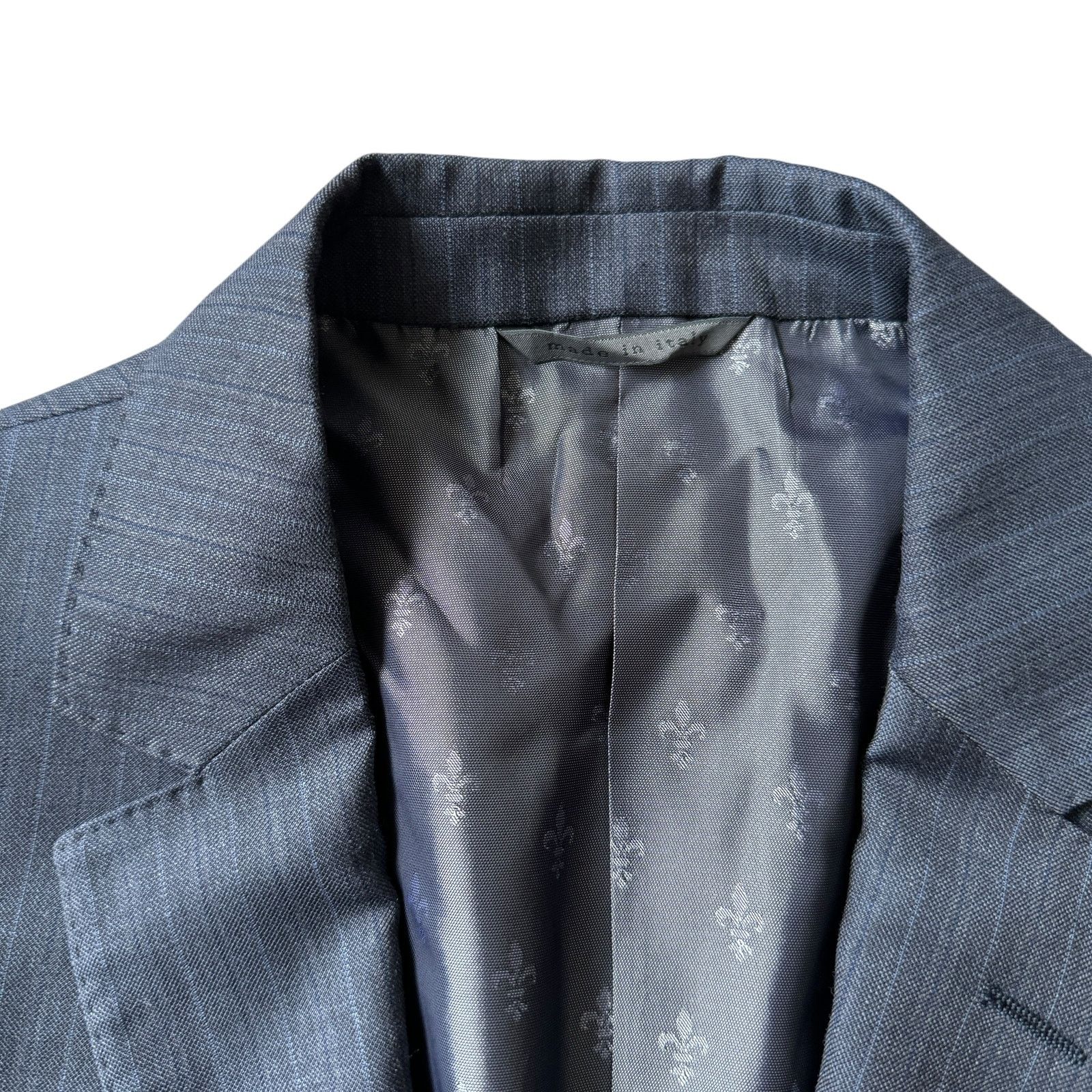 John Varvatos John Varvatos Navy Wool Two-Button Blazer Size 50R - 3 Thumbnail