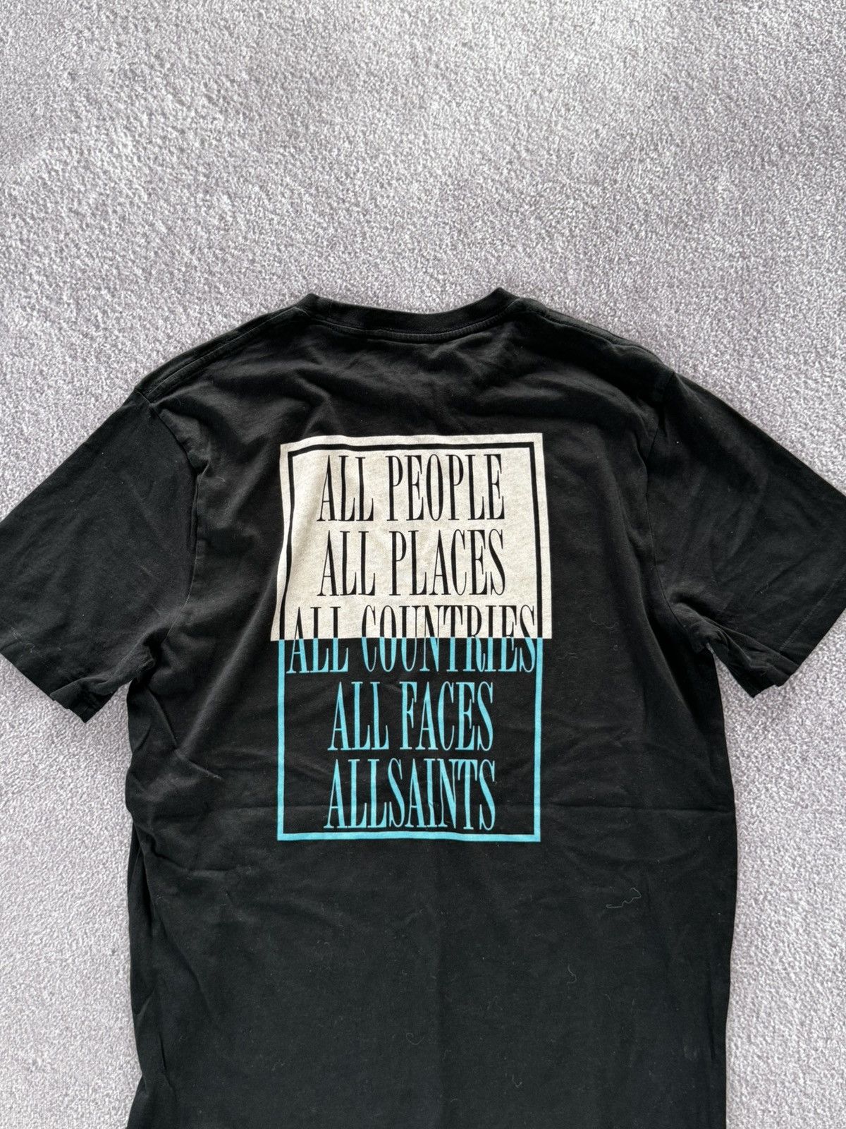 Allsaints Allsaints Avant Garde Big Logo T-Shirt Dress Size XS / US 0-2 / IT 36-38 - 7 Thumbnail