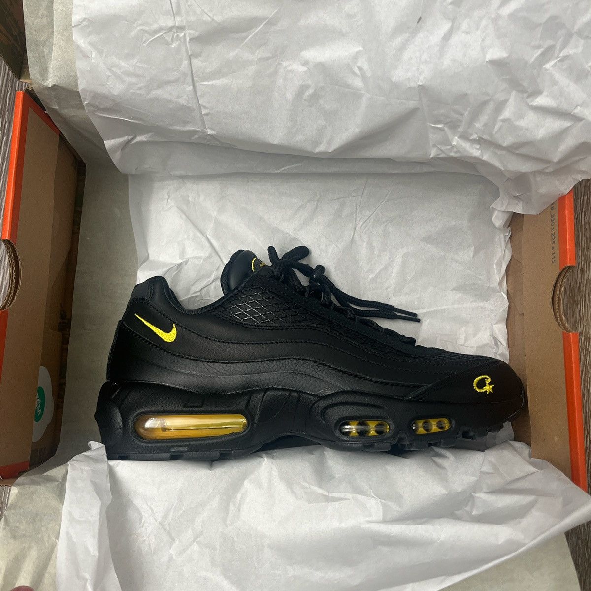 Corteiz × Nike Nike Air Max 95 Corteiz Honey Blacks size 8.5 Size US 8.5 / EU 41-42 - 6 Thumbnail