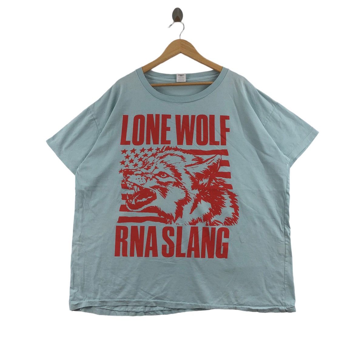 Japanese Brand × Vintage Vintage RNA Slang Lone Wolf T-Shirt Big Size Size US M / EU 48-50 / 2 - 1 Thumbnail