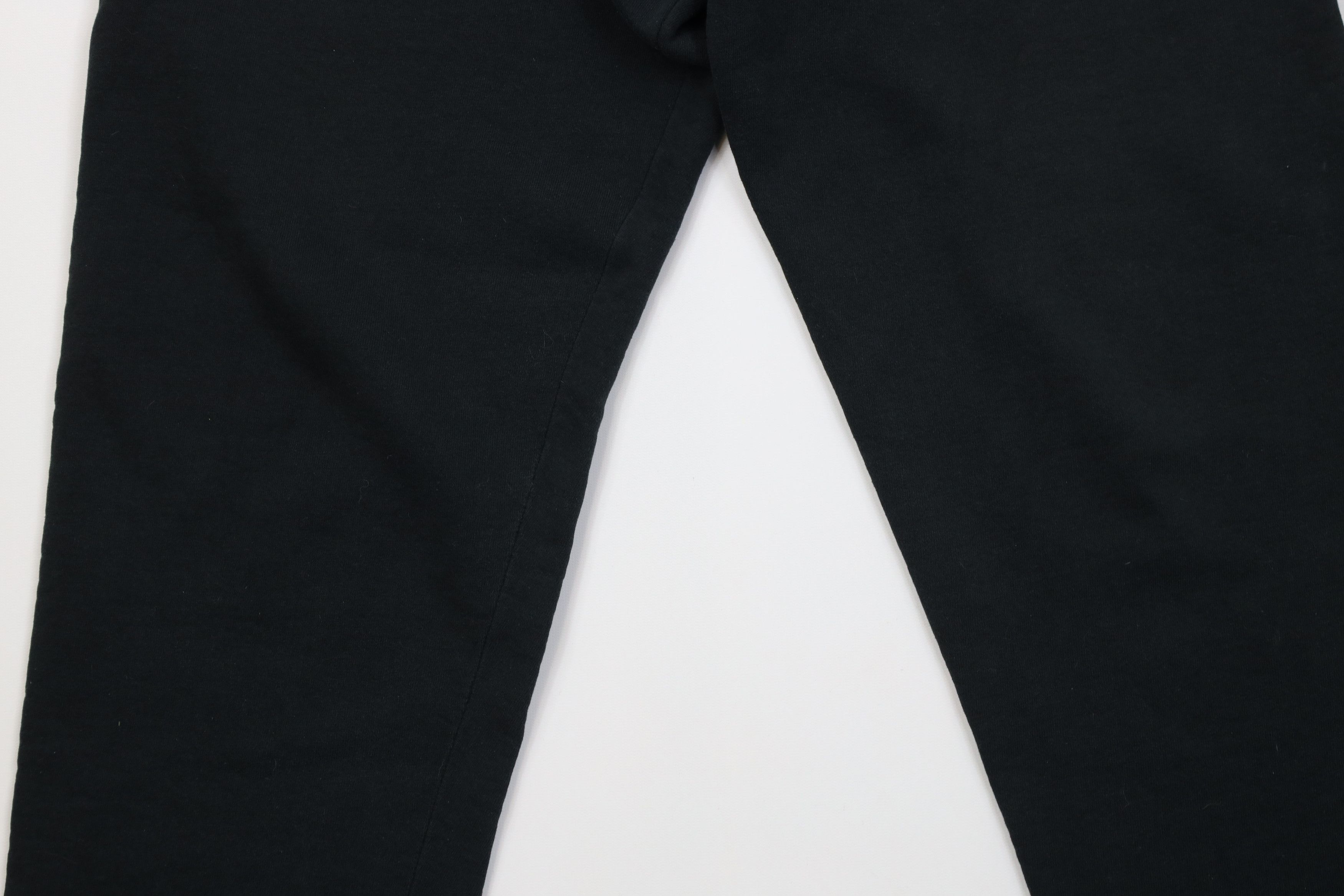 Vintage Vintage 90s Streetwear Blank Sweatpants Joggers Black USA Size US 36 / EU 52 - 3 Thumbnail