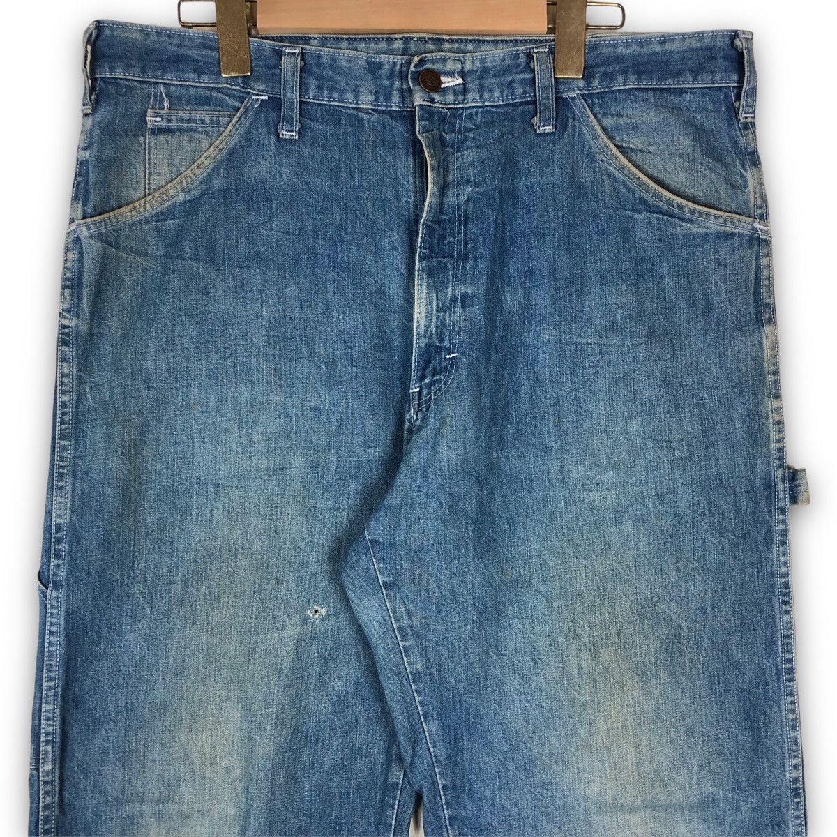 Dickies Vintage Dickies Side Buckle Denim Jeans Size US 36 / EU 52 - 2 Thumbnail