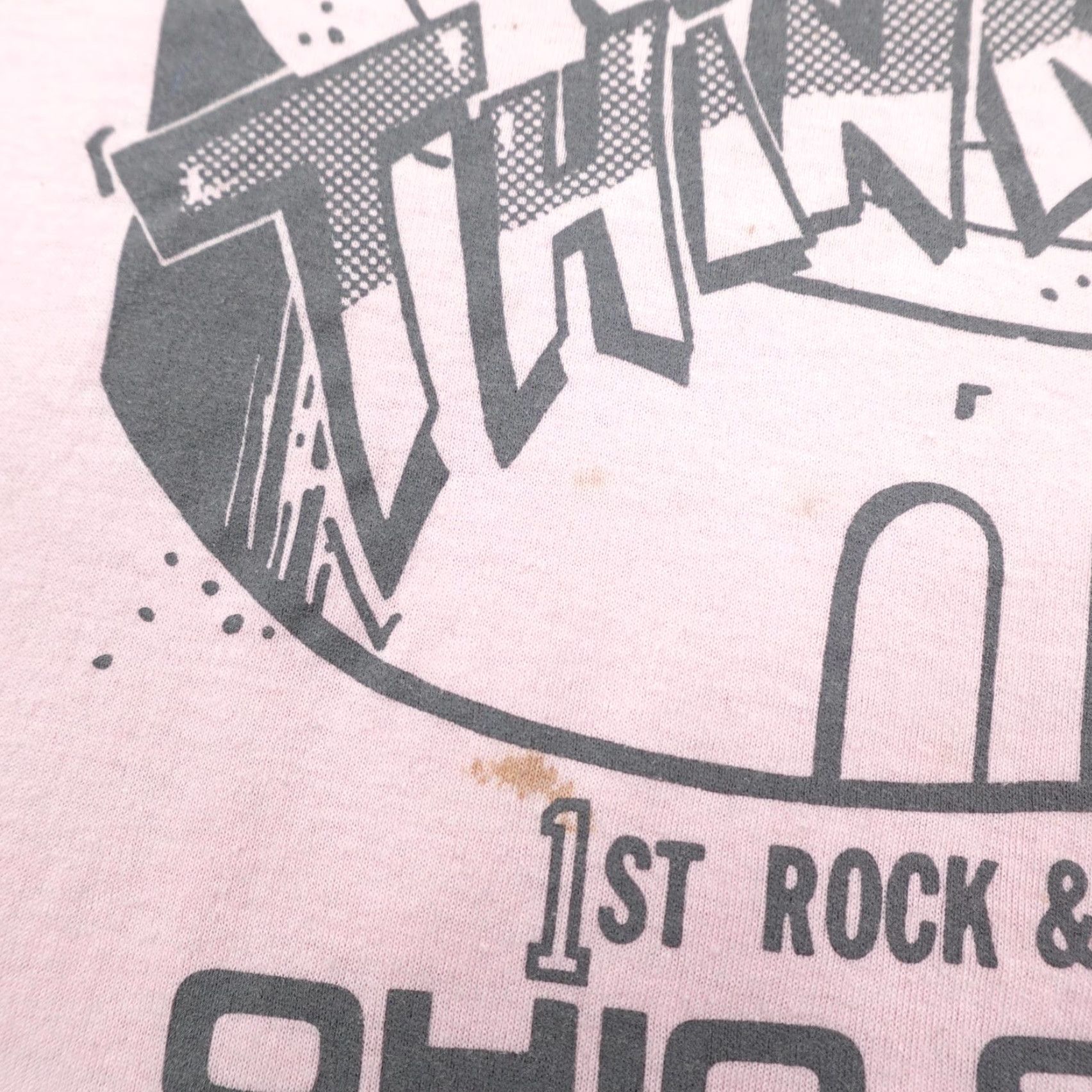 Vintage VINTAGE Ohio State Shirt Mens Large 80s Pink Floyd Stadium Concert Graphic Print Cotton Polyester Crew Neck Short Sleeve College Rock Size US L / EU 52-54 / 3 - 6 Thumbnail