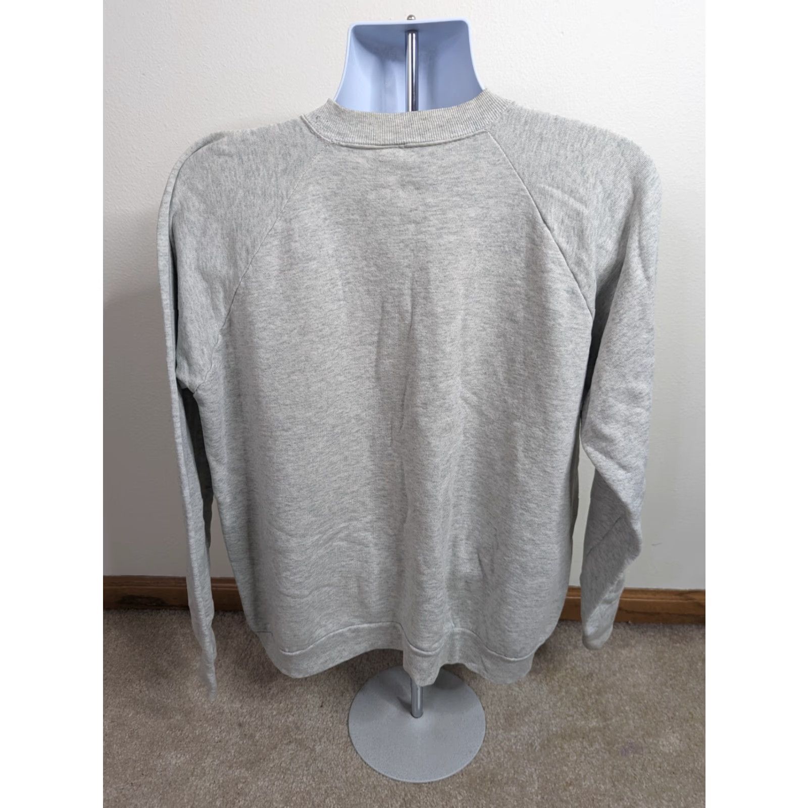 Fruit Of The Loom VINTAGE 90s Jerzees Deer WI Big Bucks Stag Raglan Sweatshirt USA XL Gray Deer Nature Animals Mens Size US XL / EU 56 / 4 - 4 Thumbnail