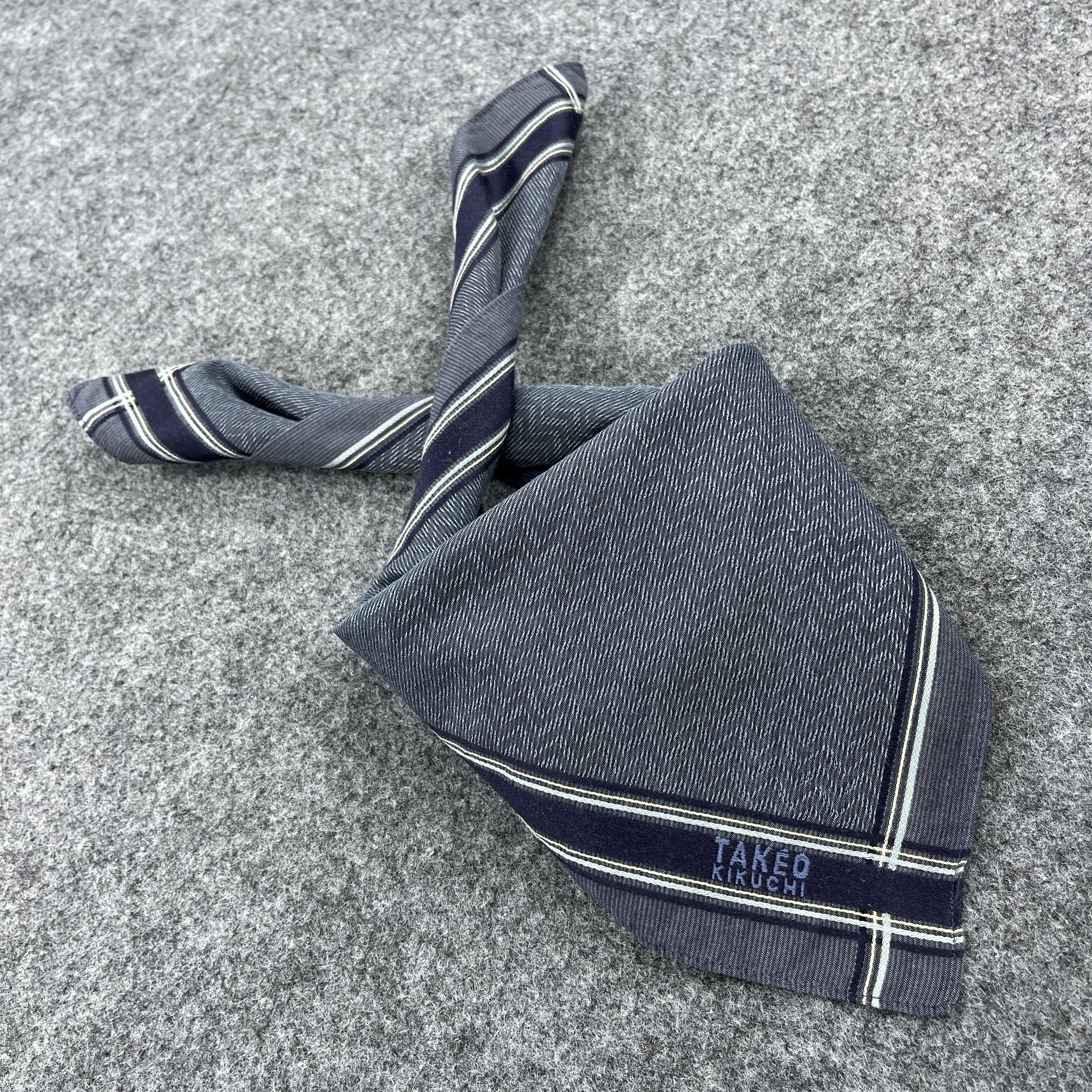 Japanese Brand Takeo Kikuchi Handkerchief / Bandana / Neckerchief B986 Size ONE SIZE - 8 Thumbnail