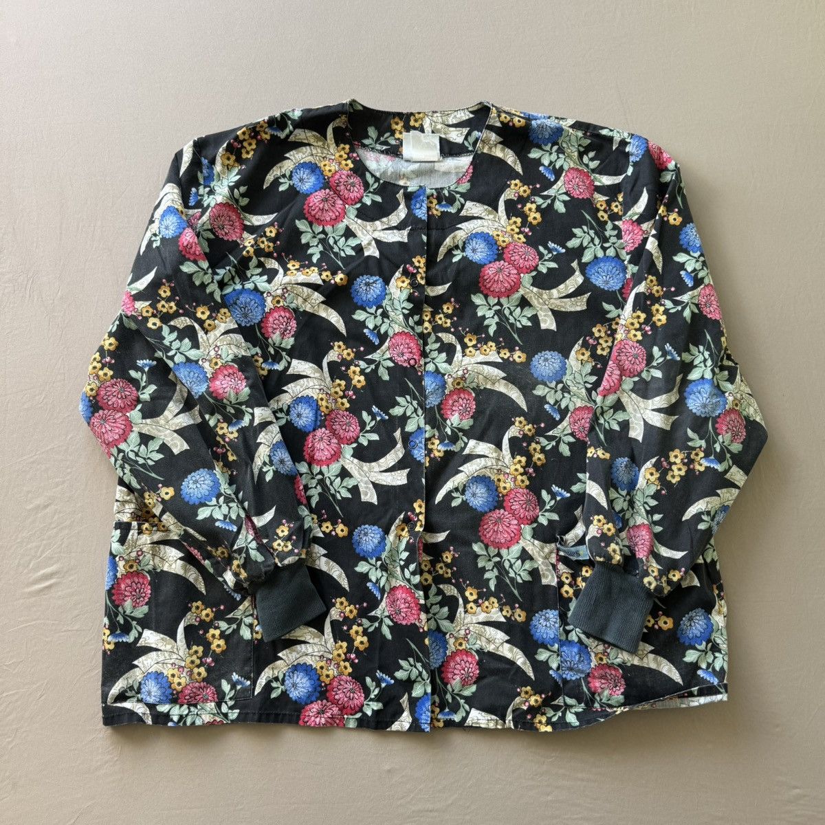Other Vintage Stars Scrubs Floral House Shirt Size 3XL / US 20-22 - 1 Thumbnail
