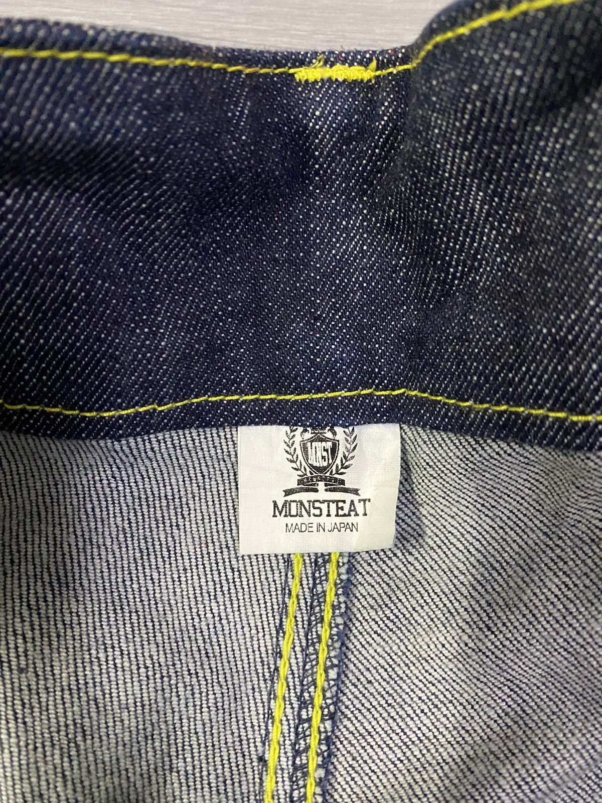 Japanese Brand Rare Monsteat by Momotaro Baggy Denim Jeans Size US 36 / EU 52 - 11 Thumbnail