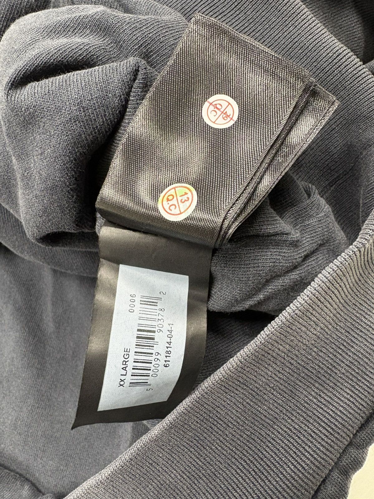Balenciaga × Kanye West × Yeezy YZY x GAP Poetic Black Hoodie & Sweatpants Size US XXL / EU 58 / 5 - 11 Thumbnail