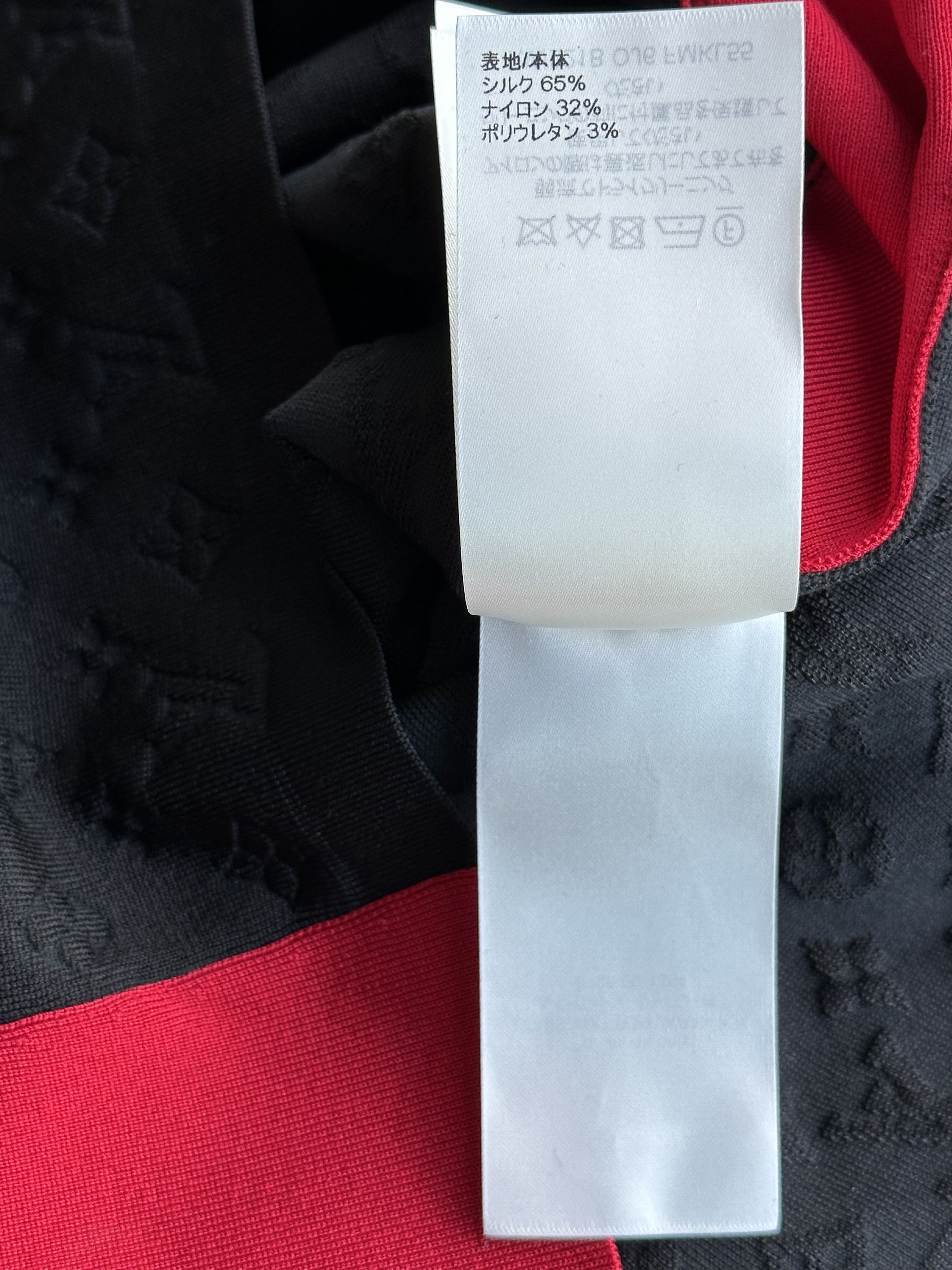 Louis Vuitton Louis Vuitton Black & Red Monogram Women's Sweater Size XS / US 0-2 / IT 36-38 - 7 Thumbnail