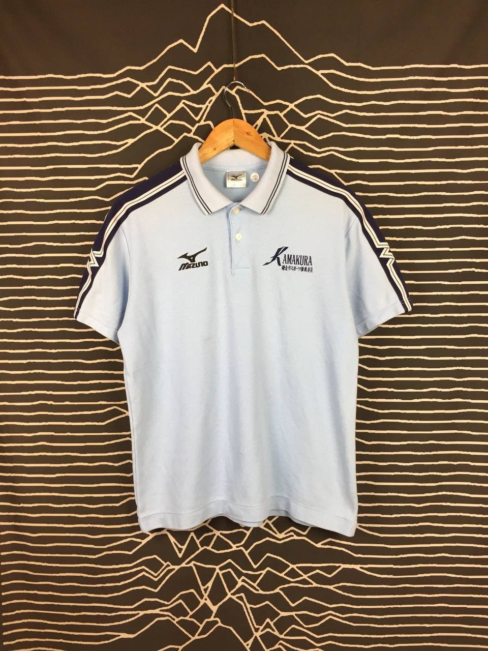 Mizuno Vtg Mizuno Made In Japan Kamakura Sport Team Polo Shirt Size US M / EU 48-50 / 2 - 2 Thumbnail