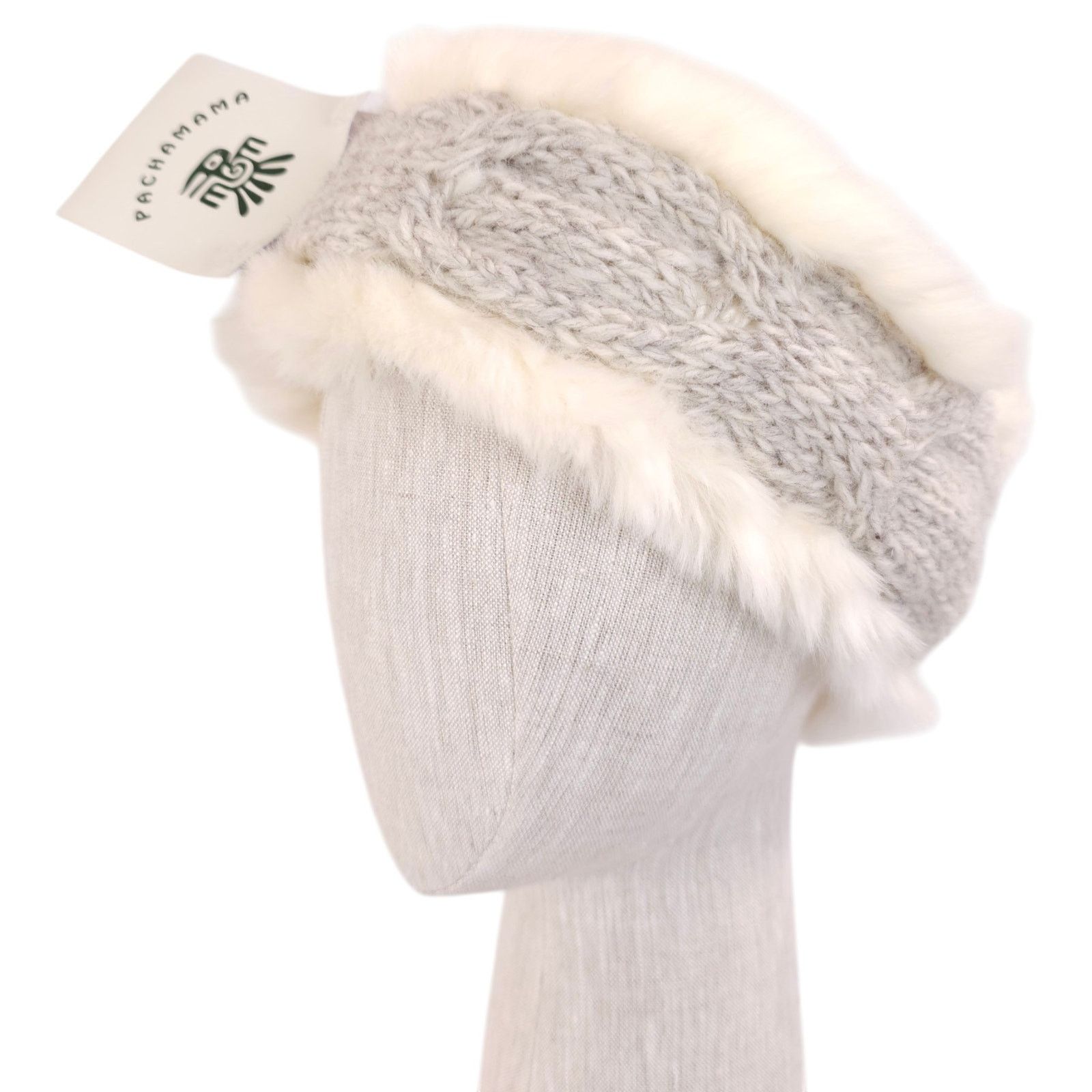 Other NWT Pachamama Chamonix Wool & Faux Fur Knit Headband Size ONE SIZE - 2 Thumbnail
