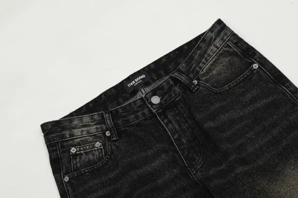 Japanese Brand High street retro loose straight flared jeans y2k Size US 32 / EU 48 - 3 Thumbnail