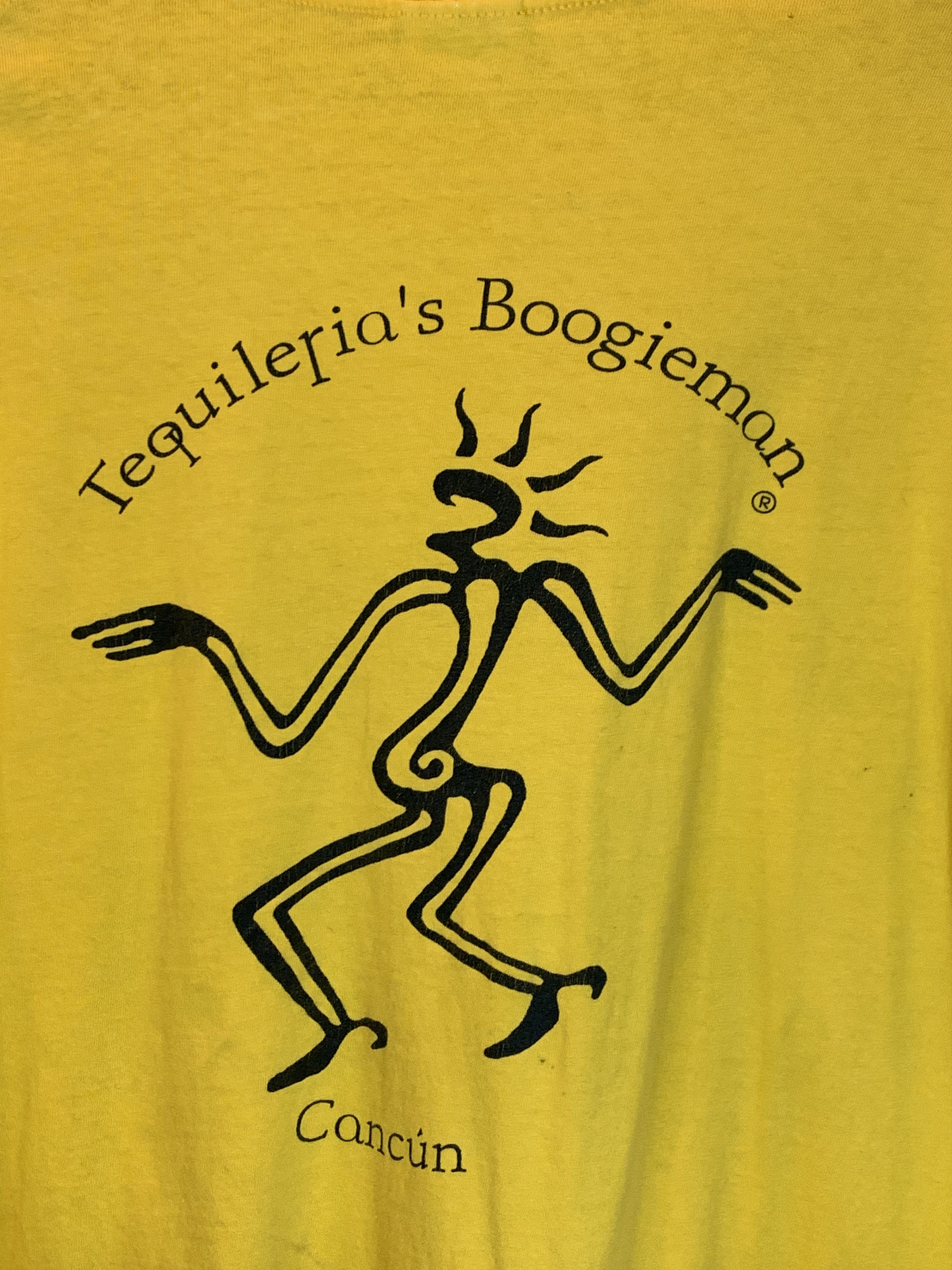 Vintage RARE Vintage 90’s Jose Cuervo Tequila Boogieman Cancun Shirt Size US XL / EU 56 / 4 - 4 Thumbnail