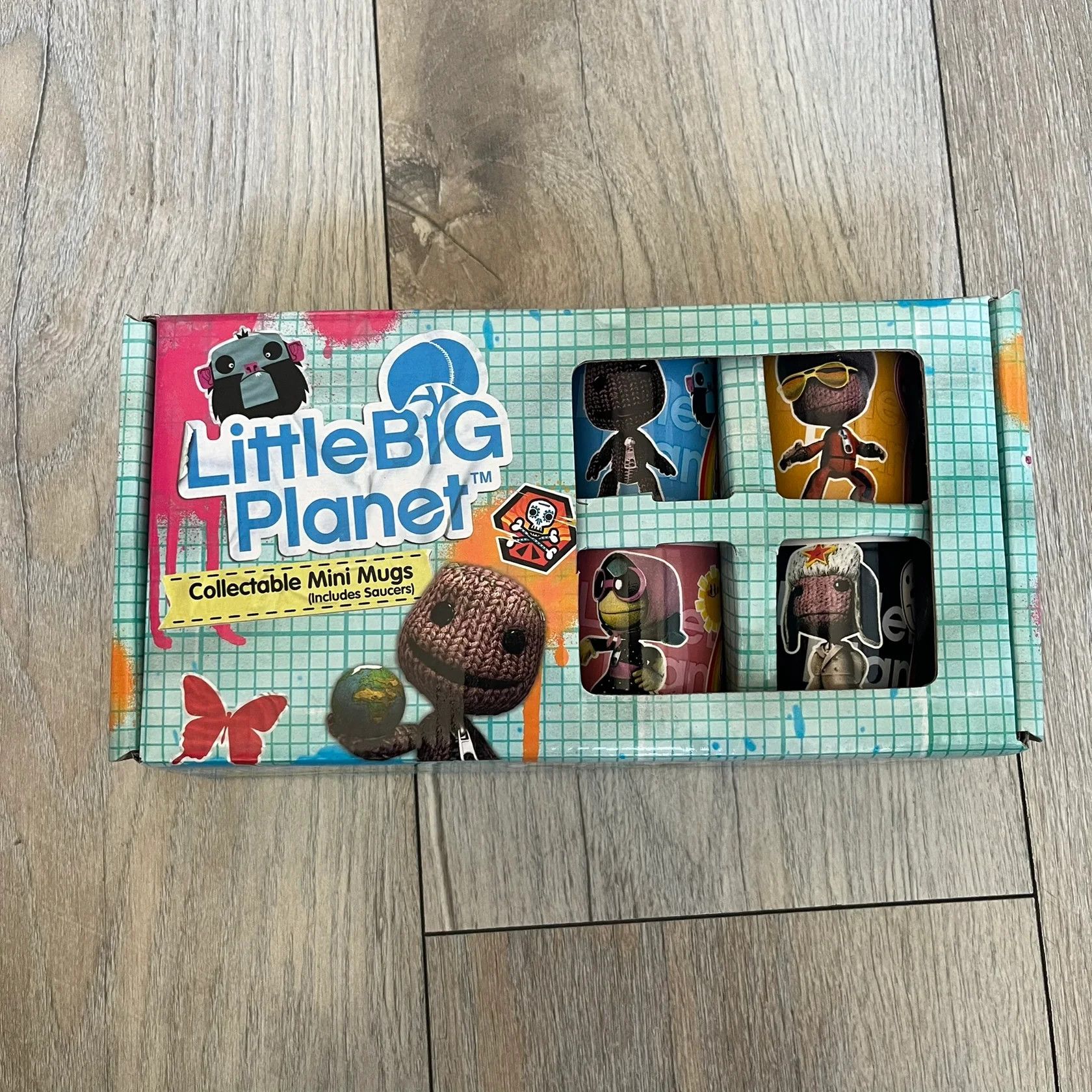 Sony Little Big Planet 2011 Collectable Mini Mugs + Saucers Set Size ONE SIZE - 1 Thumbnail