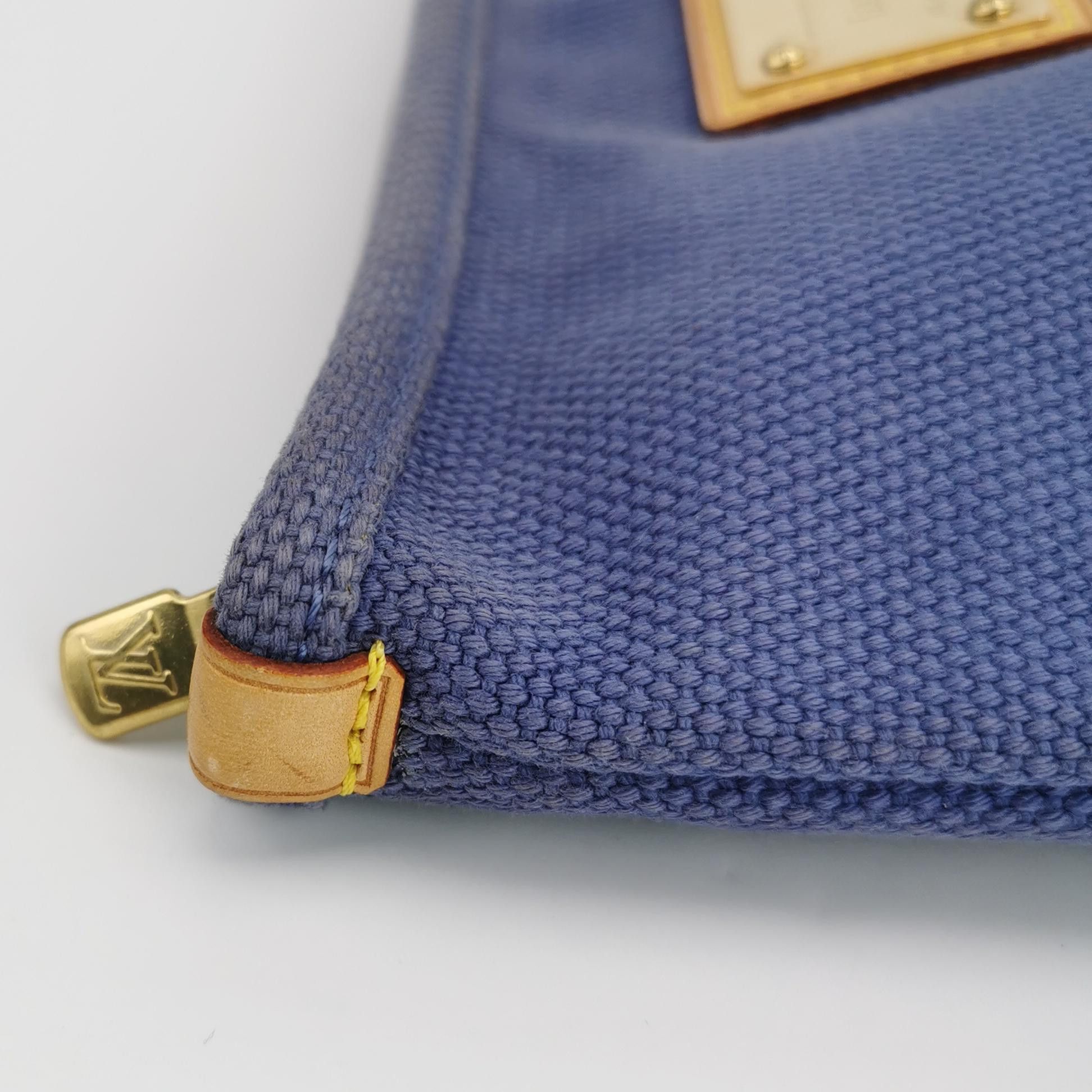 Louis Vuitton Louis Vuitton (LV) Canvas Vegetable Tanned Leather Letter L Size ONE SIZE - 6 Thumbnail