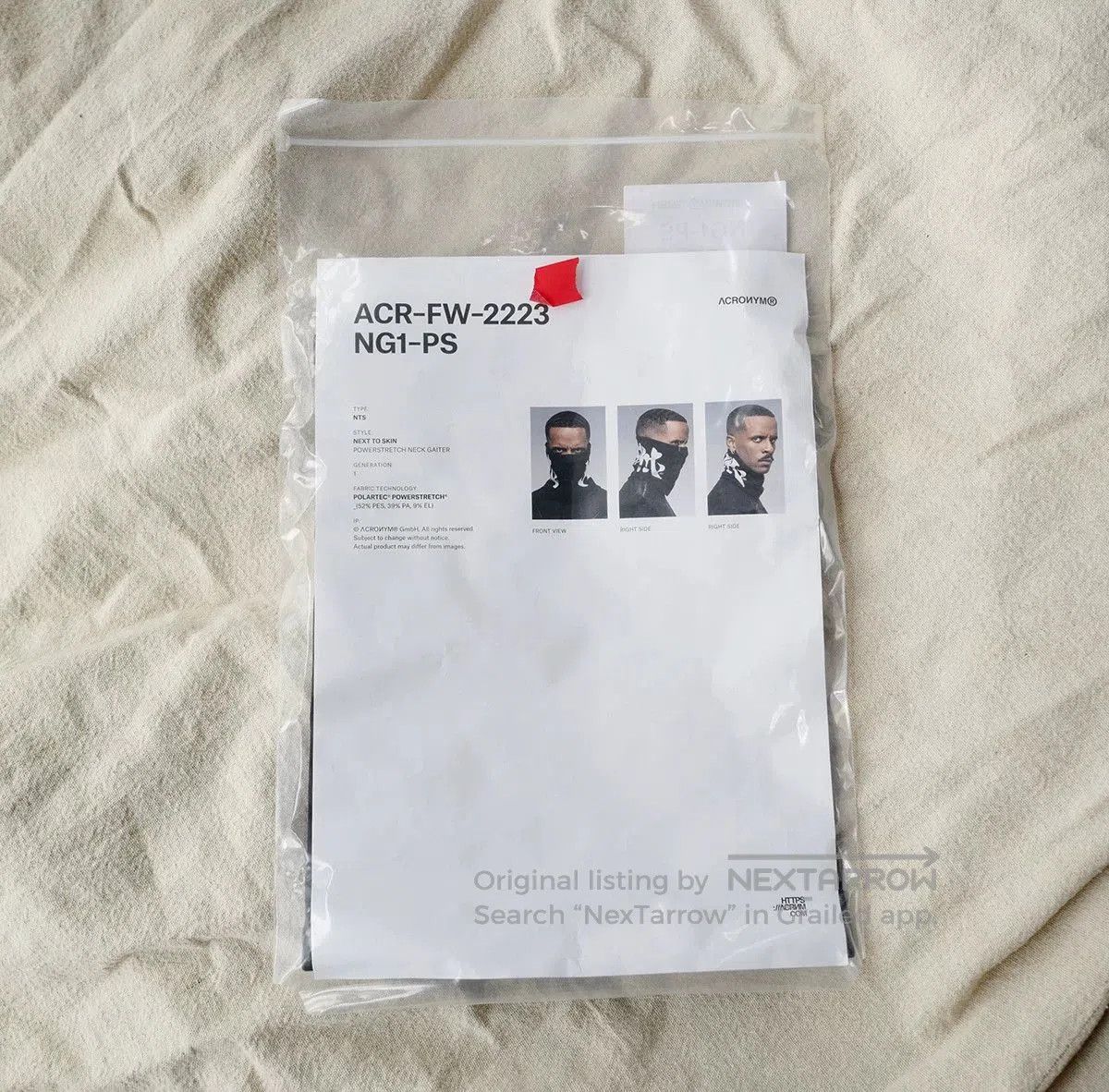 Acronym acronym ng1 powerstretch neck gaiter. Size ONE SIZE - 5 Thumbnail