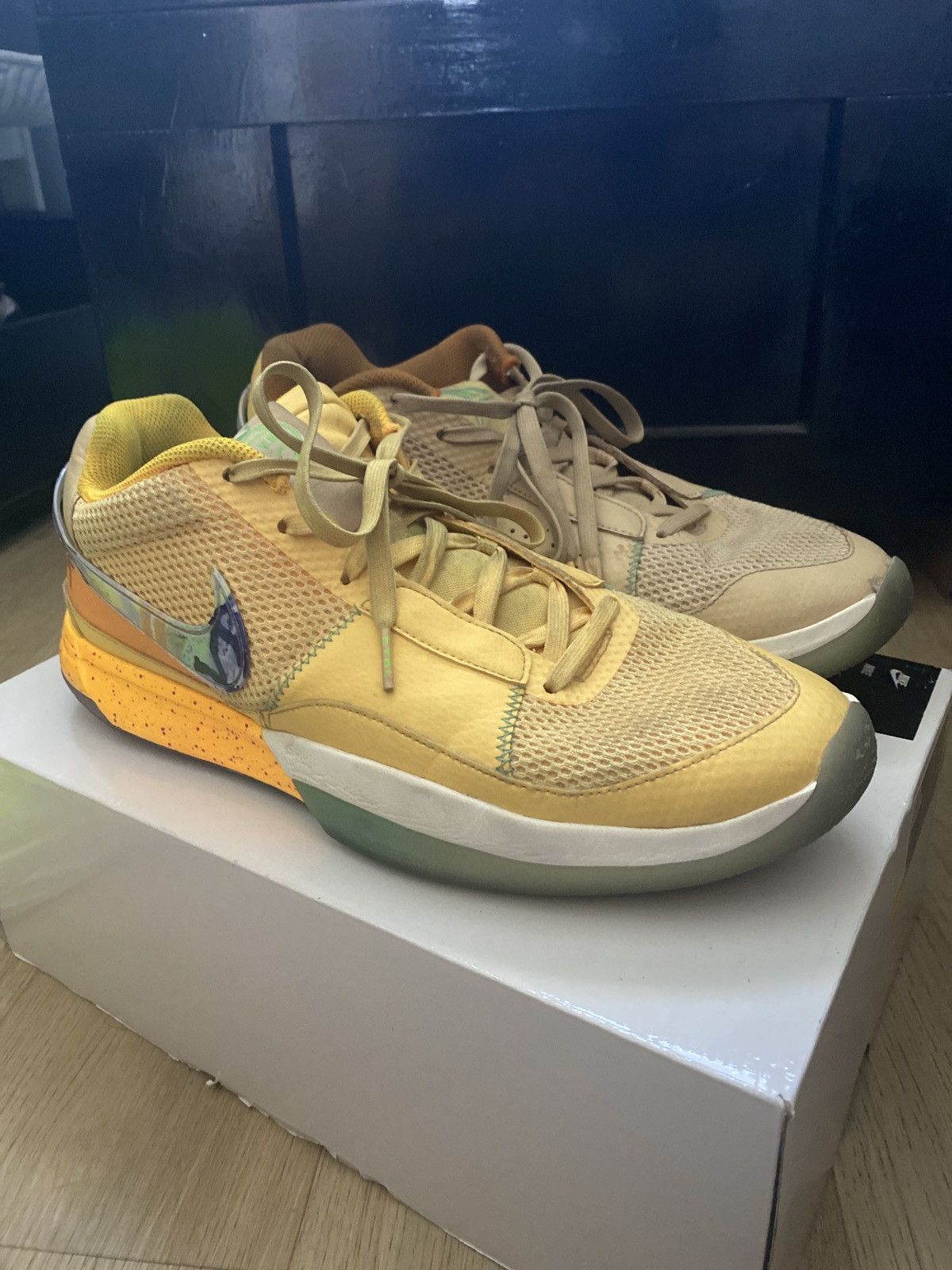 Nike Nike Ja 1 EYBL ‘Peach Jam’ Size US 12 / EU 45 - 8 Thumbnail