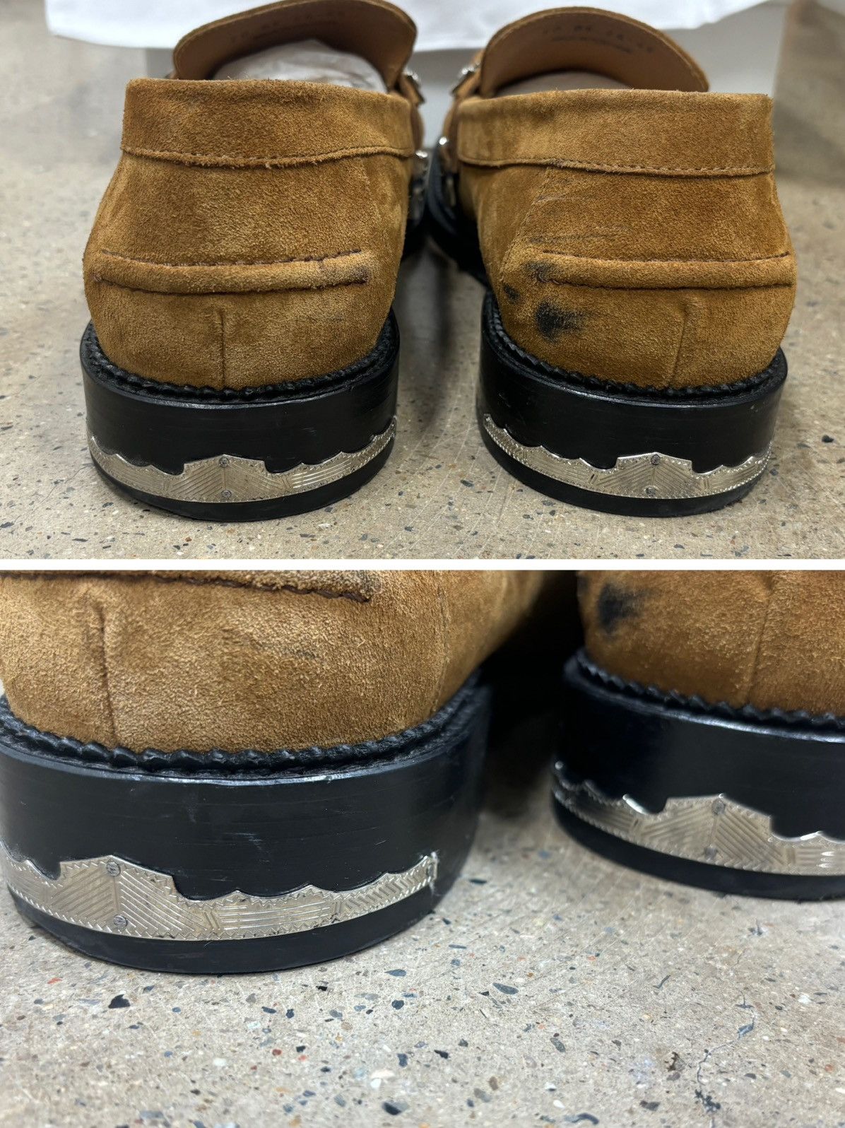 TOGA VIRILIS Toga Virilis POLIDO Loafers Suede Leather Size US 11 / EU 44 - 6 Thumbnail