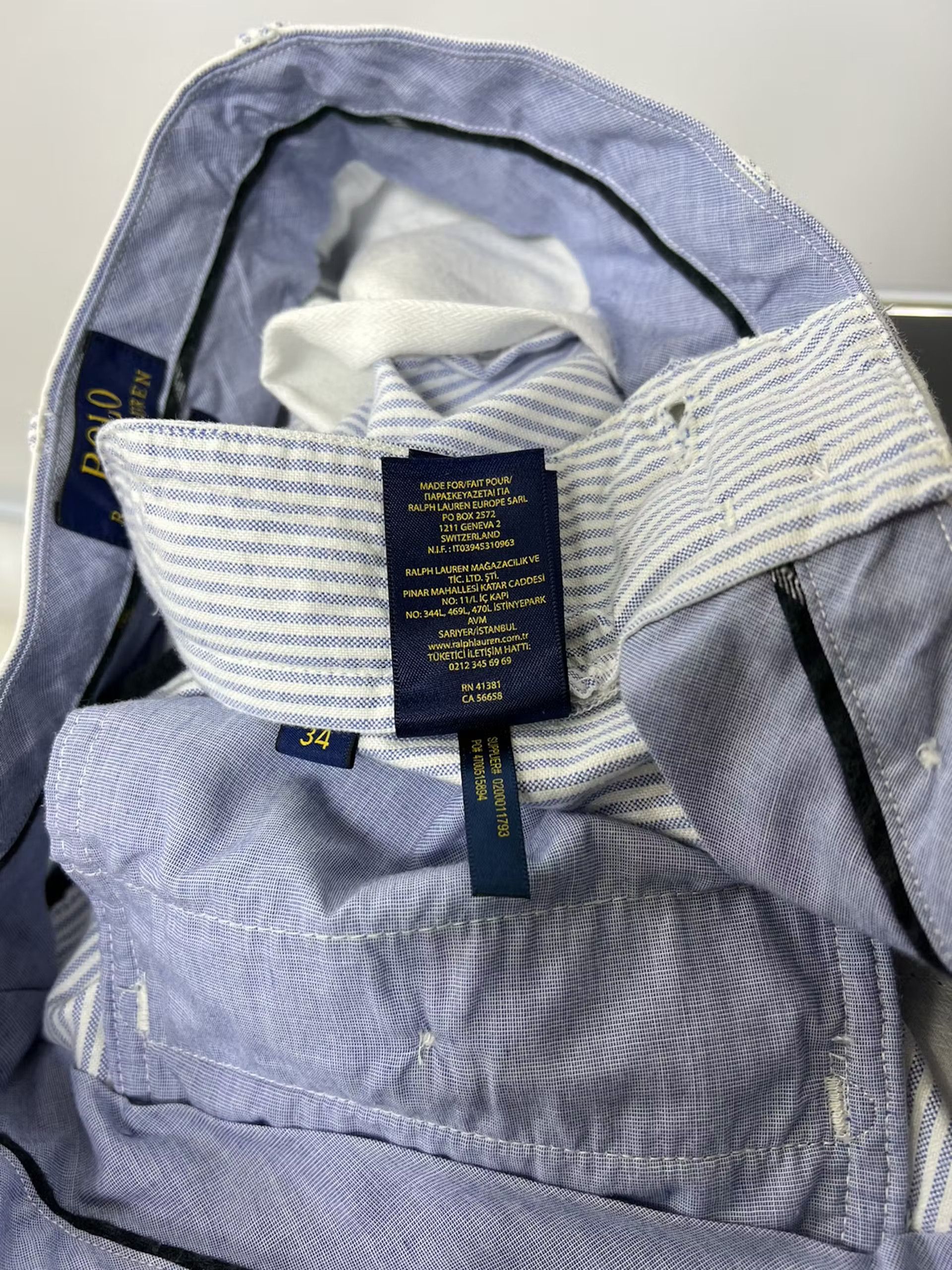 Polo Ralph Lauren × Vintage Polo Ralph Lauren stripped shorts Size US 34 / EU 50 - 8 Thumbnail