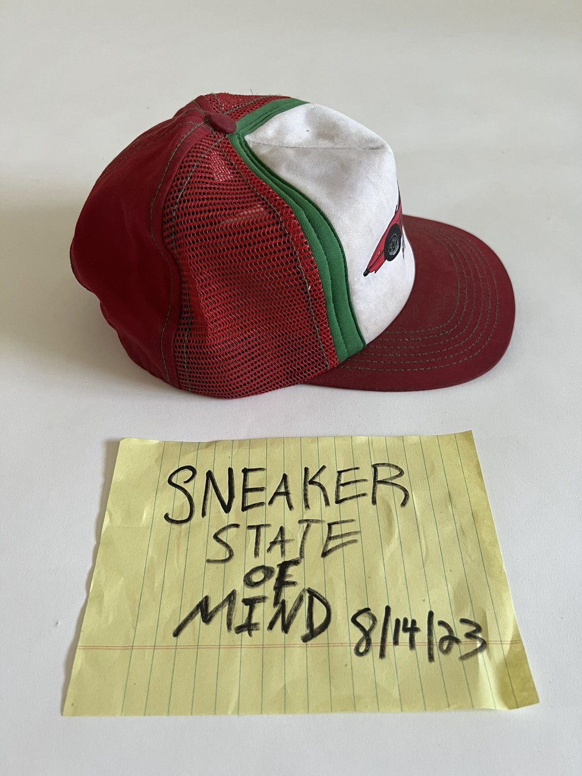 Starter × Supreme VERY RARE/VINTAGE RED SUPREME FERRARI CAP SS13 FAST SHIPPING Size ONE SIZE - 3 Thumbnail