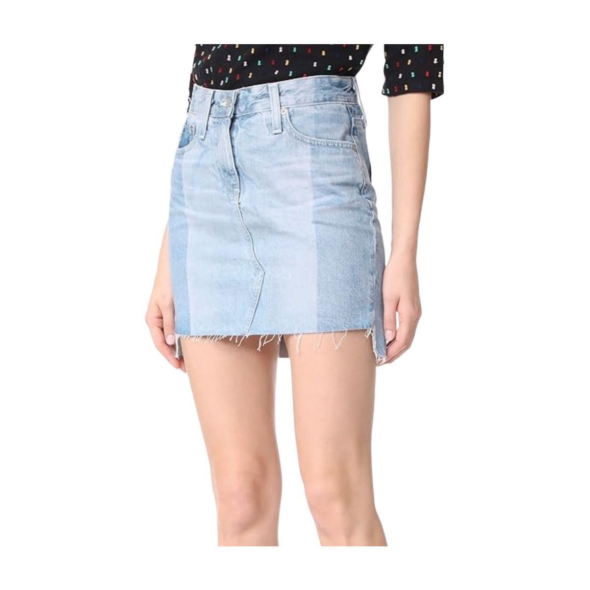 AG Adriano Goldschmied AG Adriano Goldschmied Jeans Denim Skirt 27 (399) Size 27" / US 4 / IT 40 - 1 Thumbnail