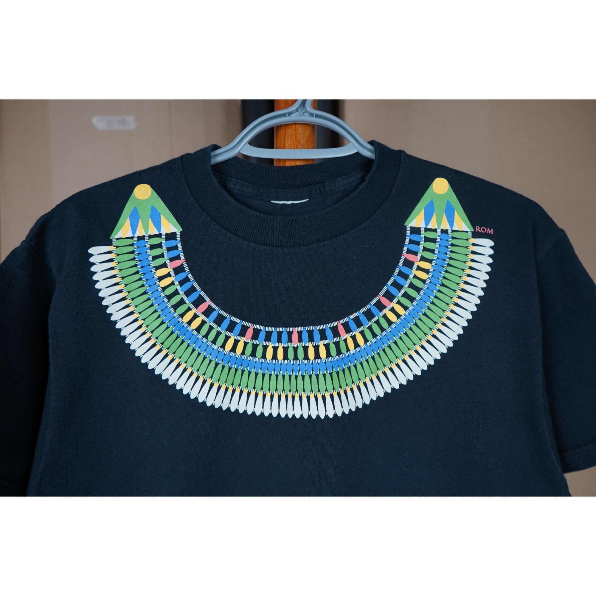 Other ROM Tshirt Men's M Black Multicolor Art #432 Size US M / EU 48-50 / 2 - 4 Thumbnail