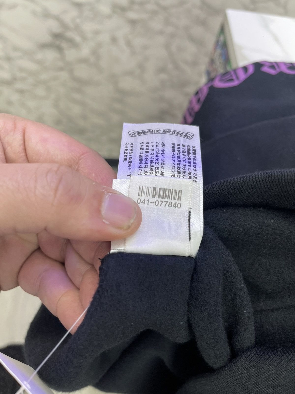Chrome Hearts Chrome hearts hoodie (black/purple) Size US XS / EU 42 / 0 - 8 Thumbnail