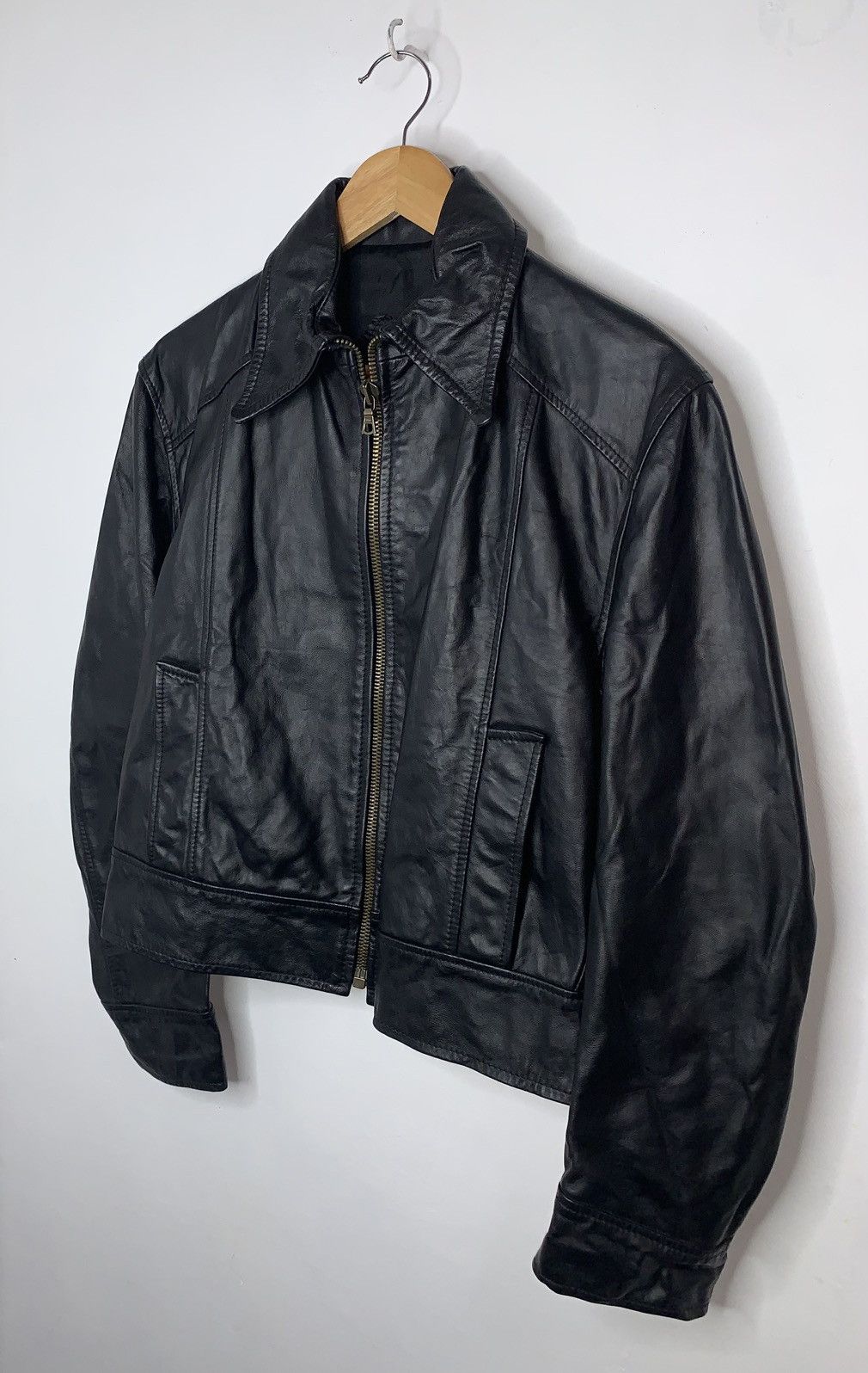 Carpe Diem Carpe Diem Vintage Leather Jacket Size US XS / EU 42 / 0 - 2 Thumbnail