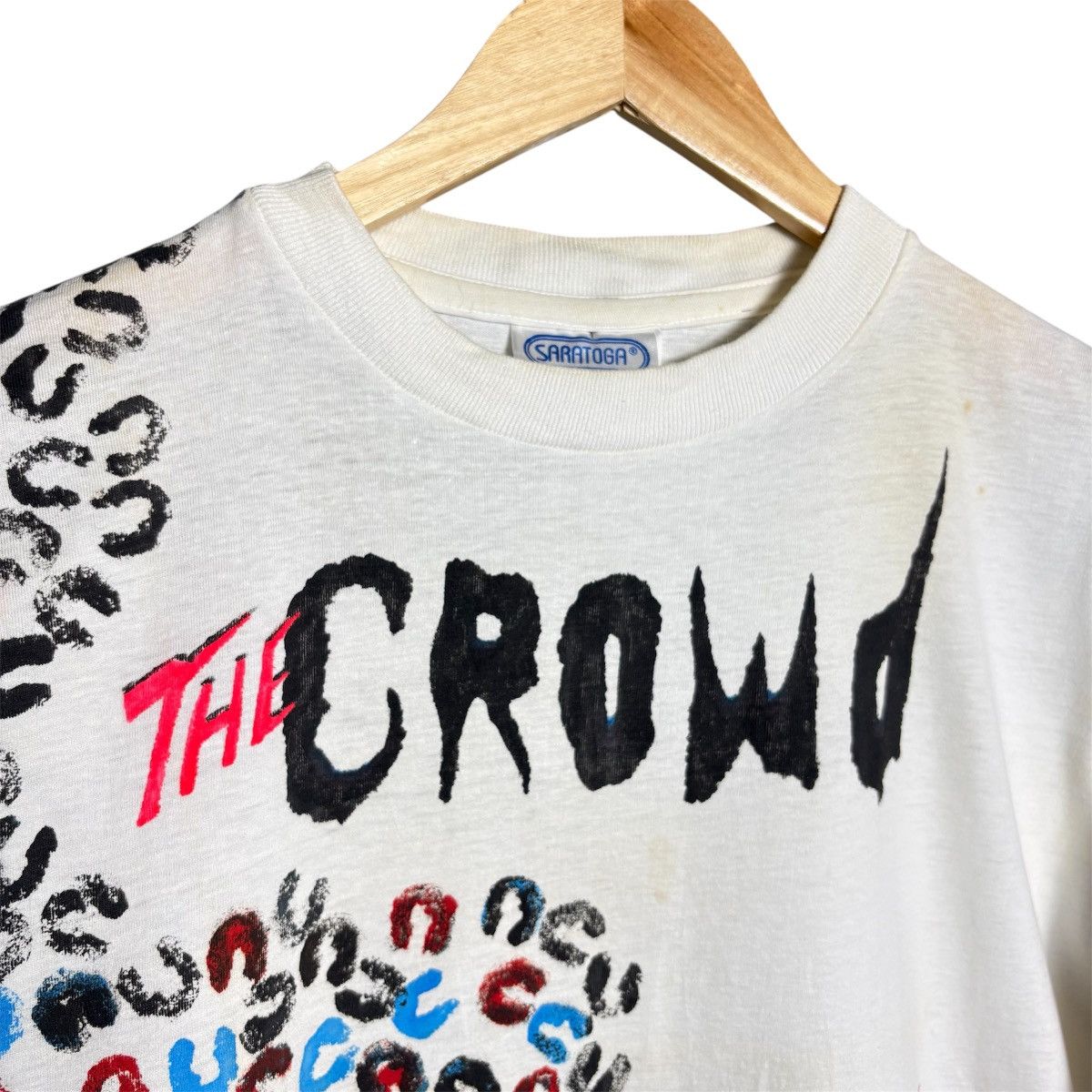 Band Tees Rare Vintage 80s The Crowd Punk Band Tee / Sex Pistols Size US L / EU 52-54 / 3 - 3 Thumbnail