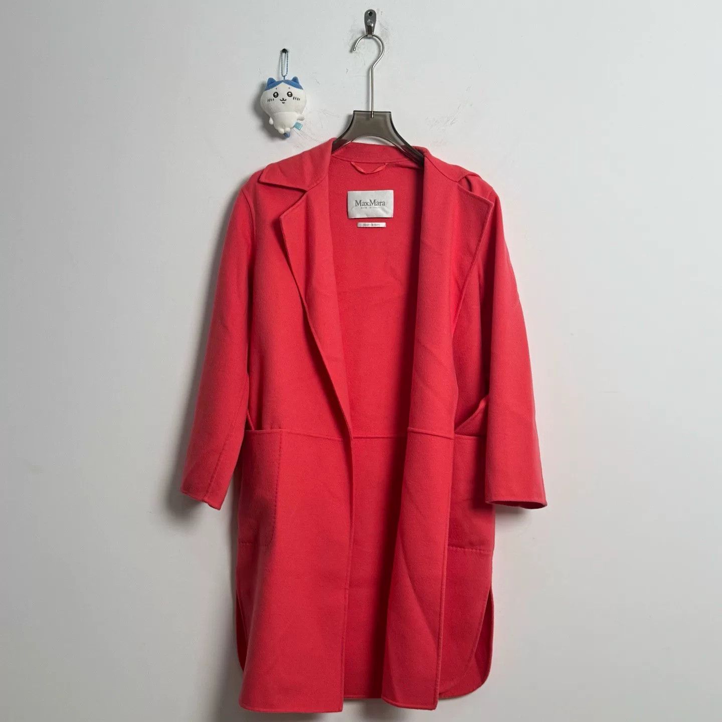 Max Mara Max Mara Red Long Coat Size 38 Size US S / EU 44-46 / 1 - 1 Thumbnail