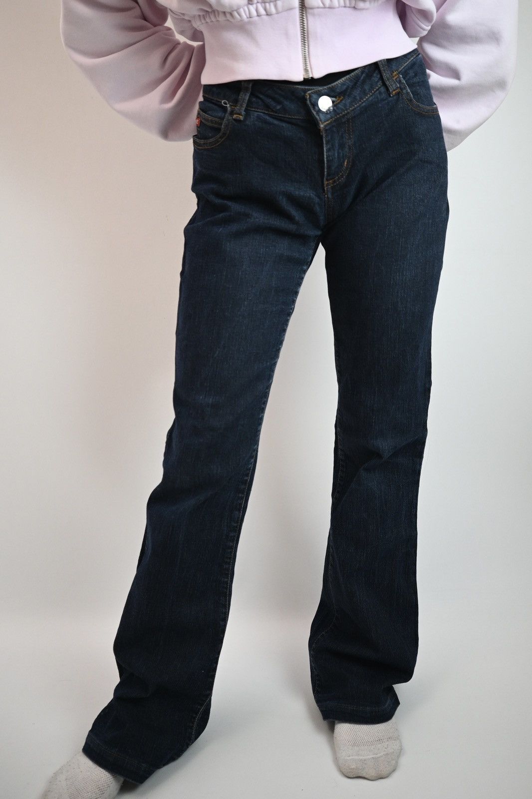 Miss Sixty Vintage Miss Sixty Ultra Low Waist Jeans Boot Cut 29x30 Size 29" - 3 Thumbnail