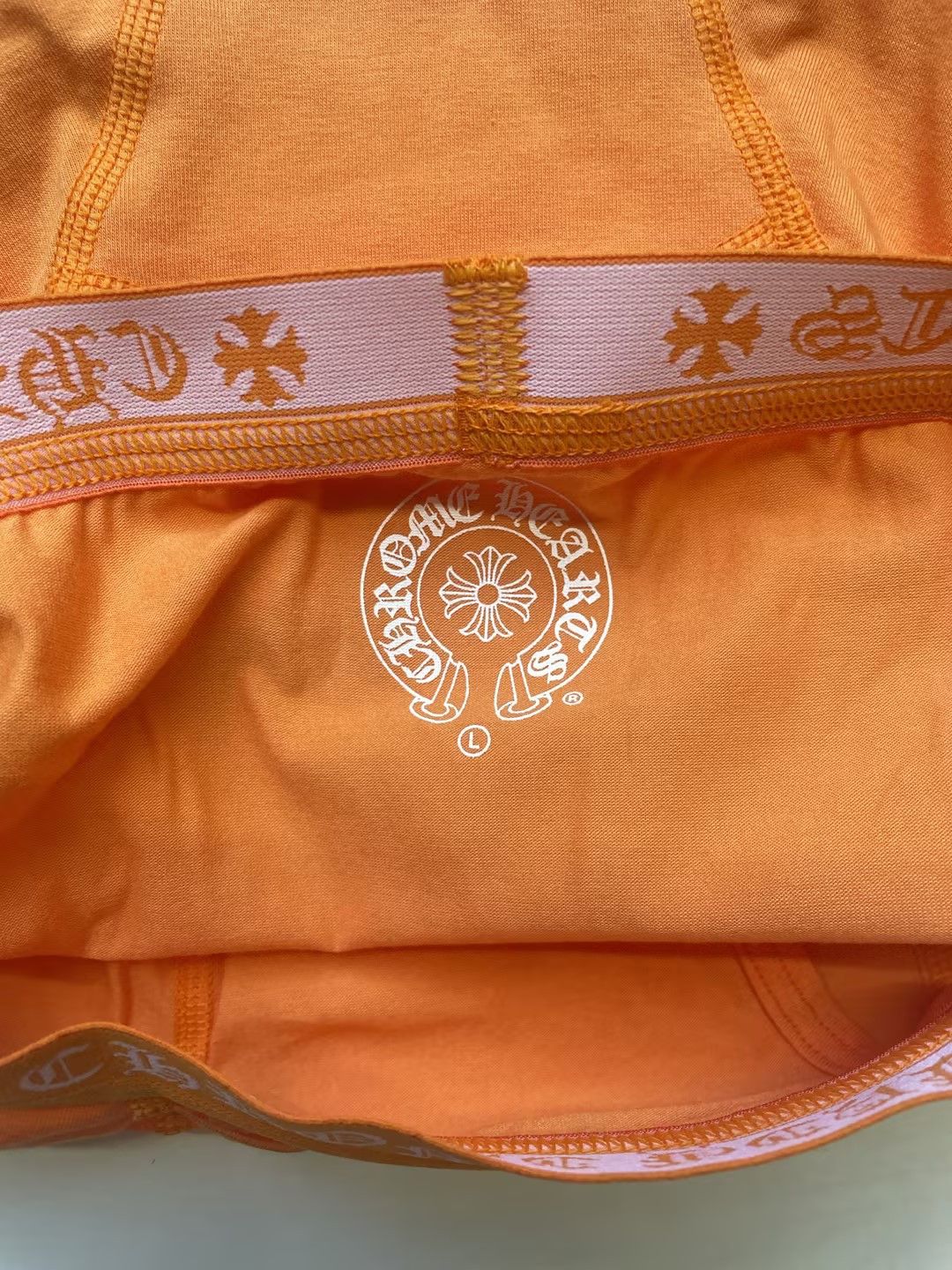 Chrome Hearts Chrome Hearts Orange Boxer Brief Long Size US 32 / EU 48 - 3 Thumbnail