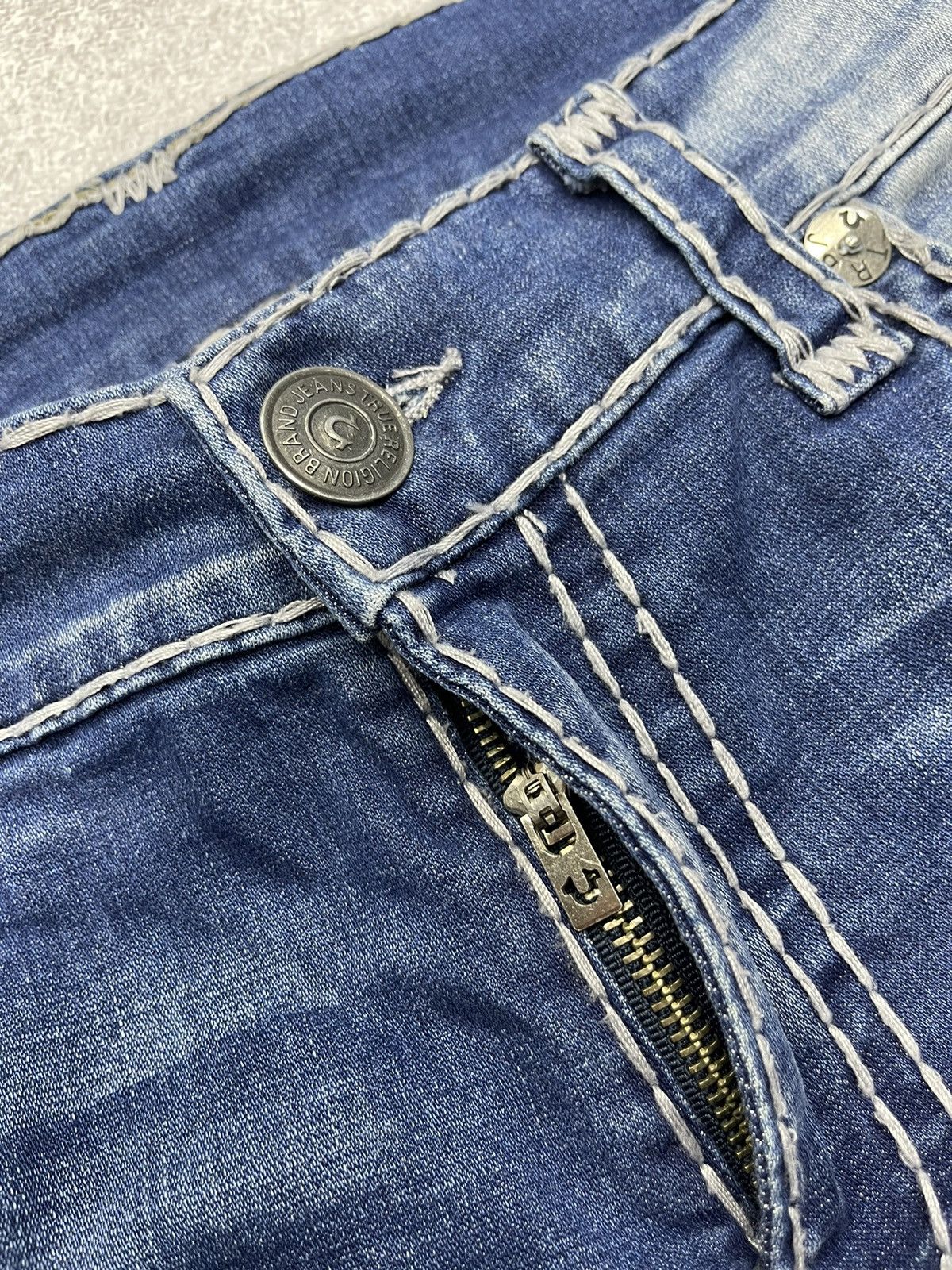 True Religion Vintage True Religion Rocco Supert Denim Jeans USA Evisu Y2K Size US 34 / EU 50 - 9 Thumbnail