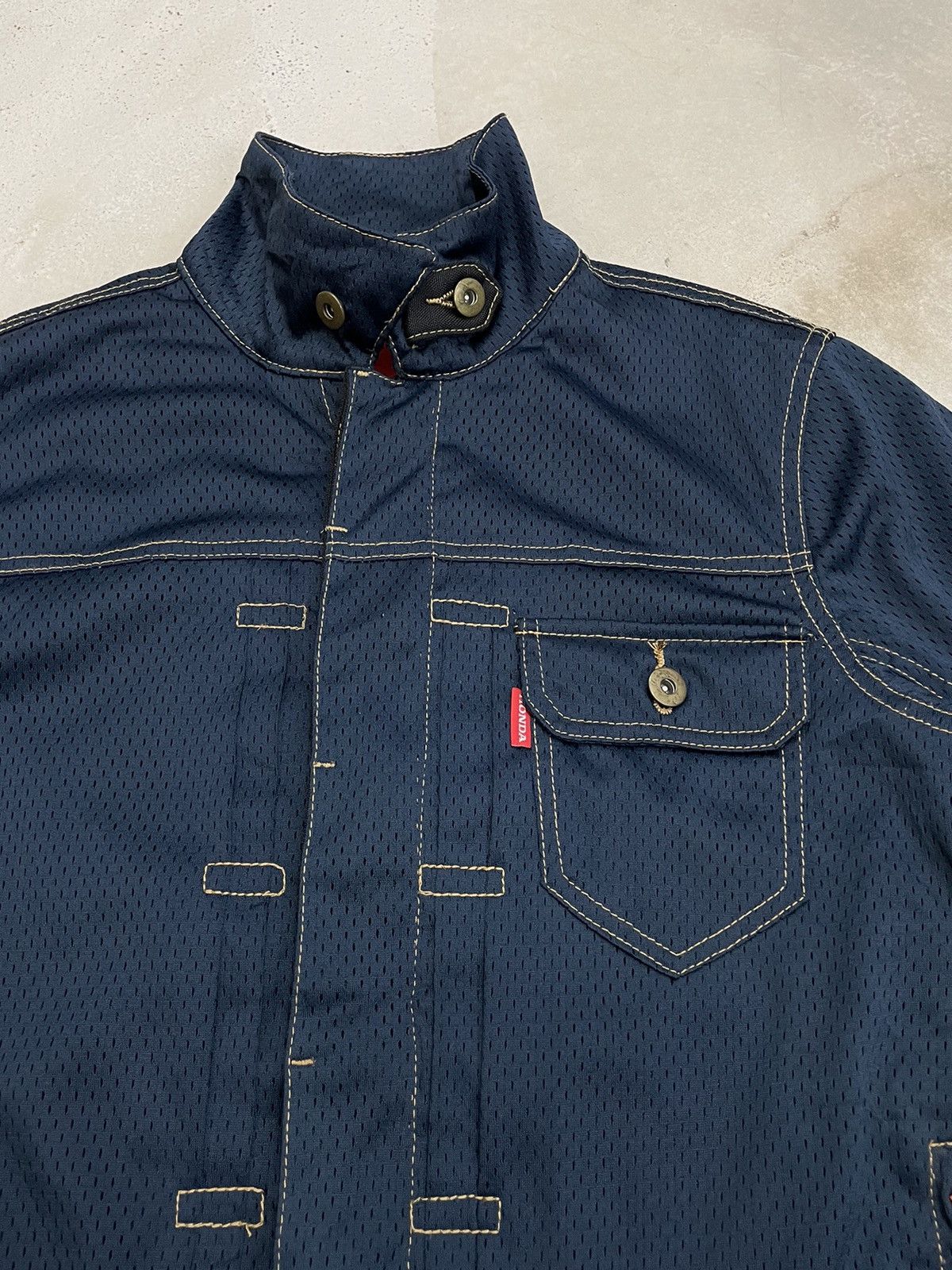 Honda Rare Vintage Honda Shiniciro Arakawa Padded Biker Jacket Size US M / EU 48-50 / 2 - 6 Thumbnail