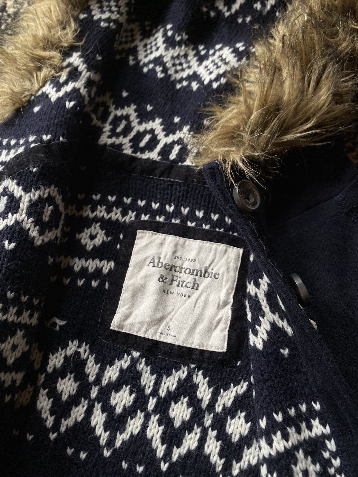 If Six Was Nine Vintage Abercrombie Fur hoodie if6was9 style Size US S / EU 44-46 / 1 - 5 Thumbnail