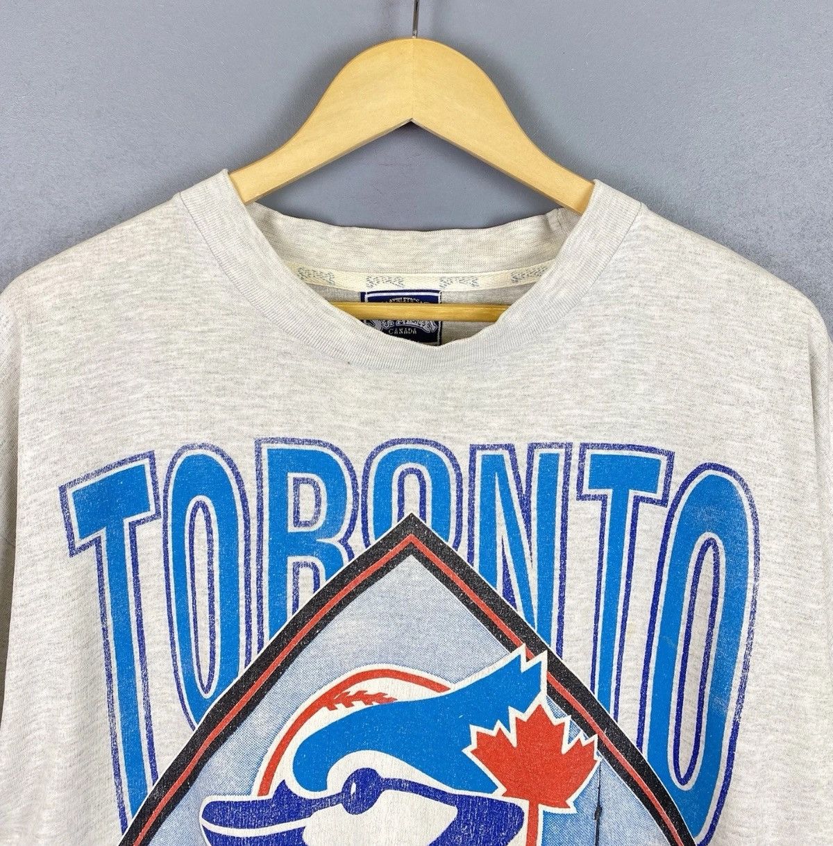 Other Vintage 1994 Toronto Blue Jays T-Shirt MLB Baseball Grey Big Size US M / EU 48-50 / 2 - 2 Thumbnail