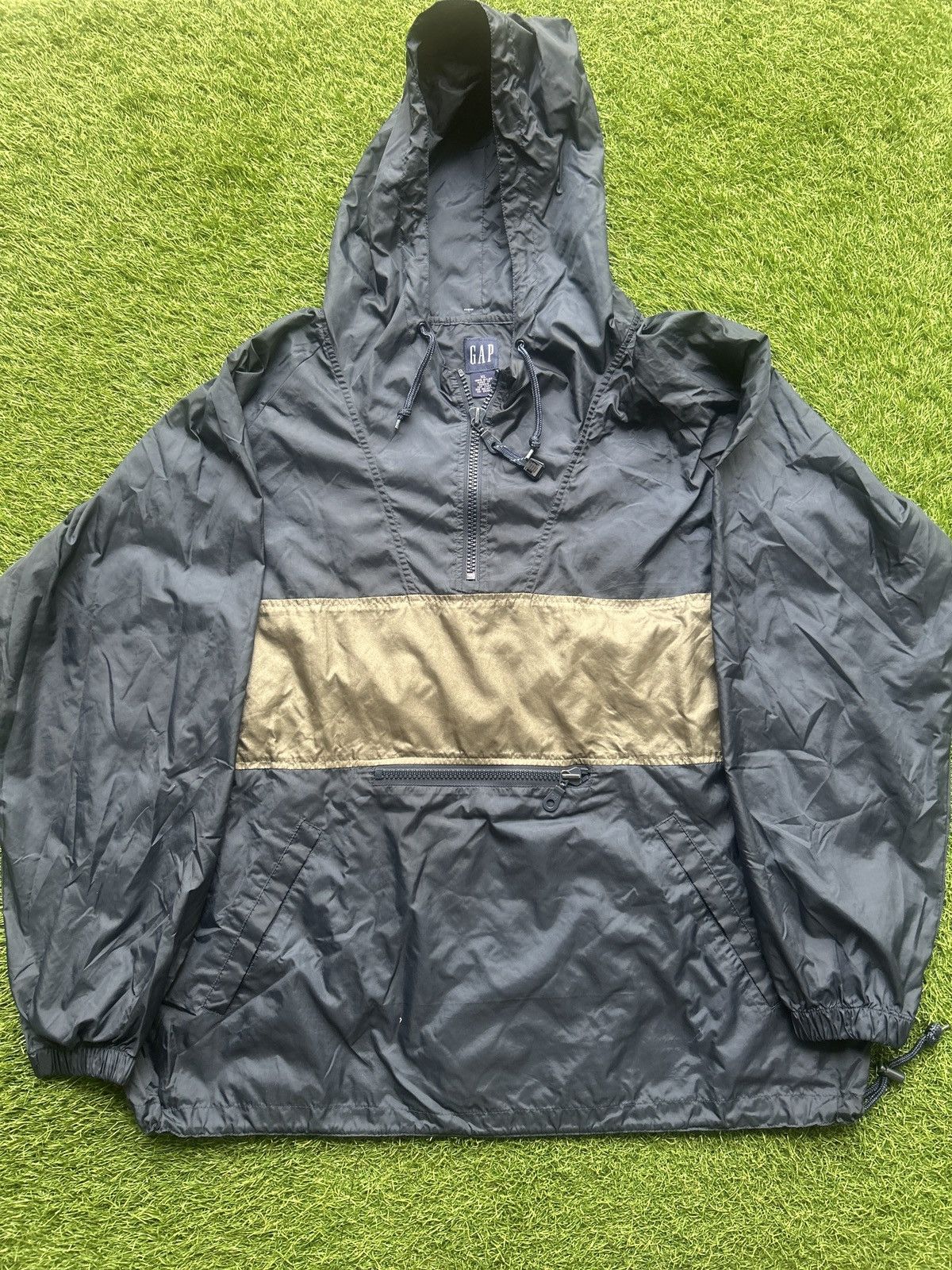 Gap Vintage 90’s GAP Windbreaker Pullover Jacket Size US XL / EU 56 / 4 - 2 Thumbnail