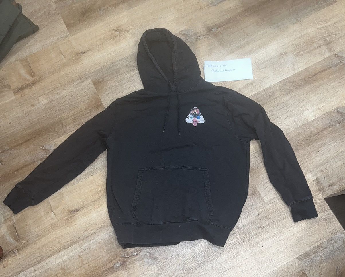 image of Palace Sans Ferg Hoodie in Black, Men's (Size XL)