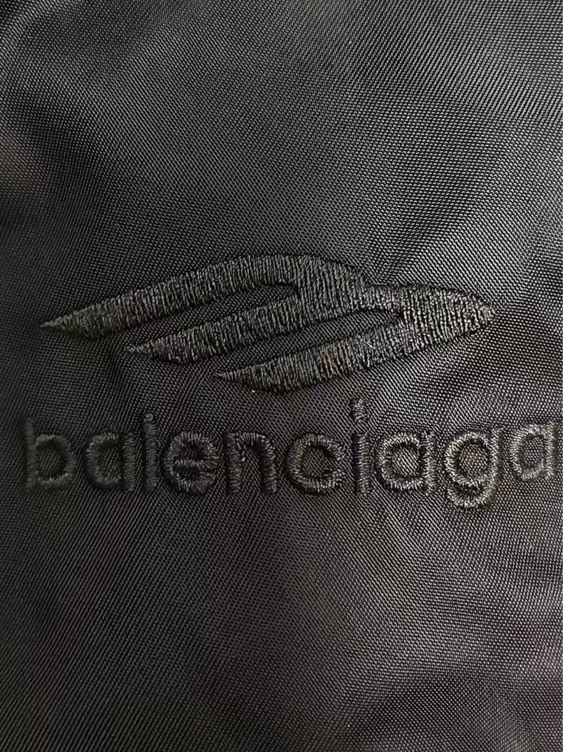 Balenciaga Balenciaga 22SS red carpet show style 3B nylon Bomber hoode Size US M / EU 48-50 / 2 - 3 Thumbnail