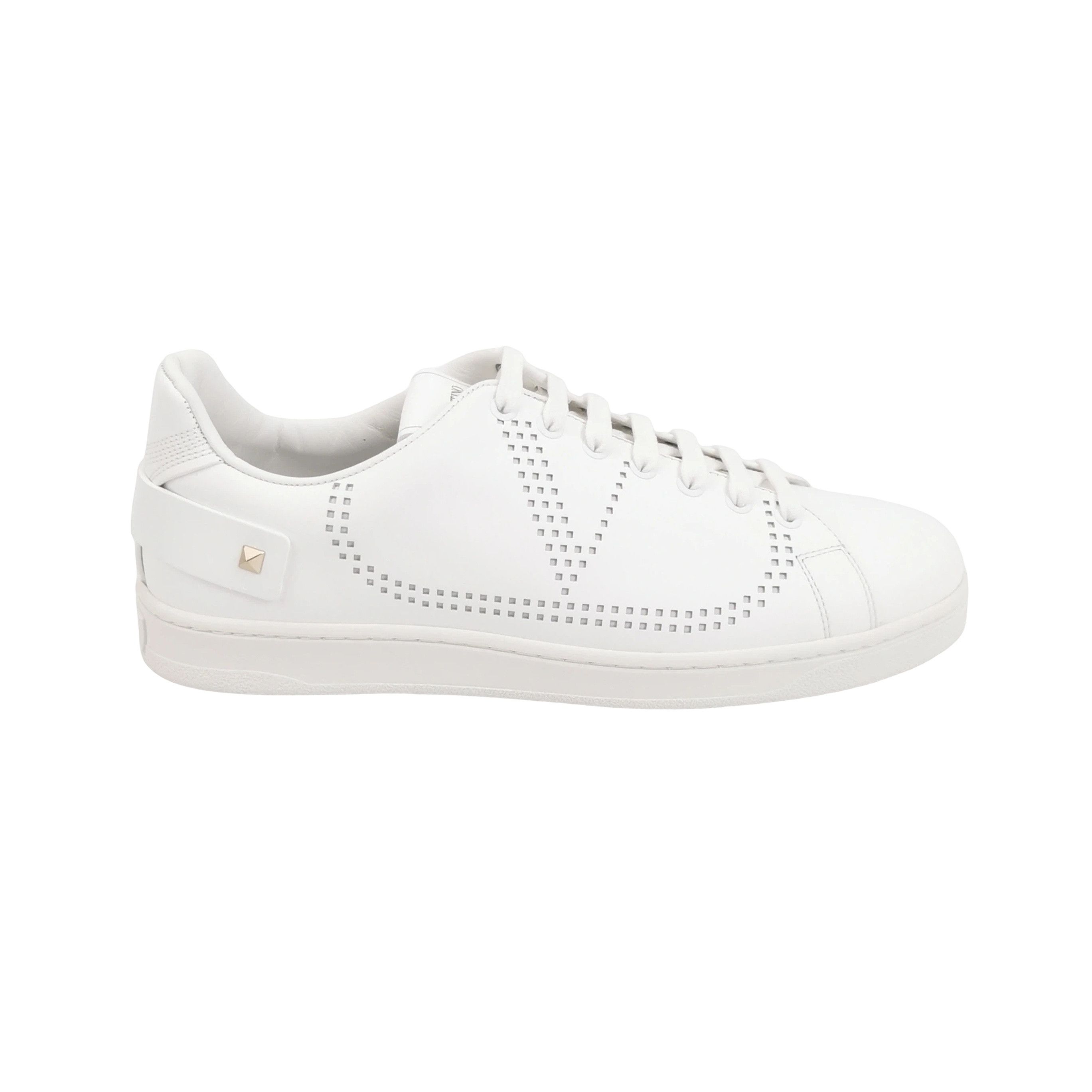 Valentino Valentino Backnet Studded Low-Top Sneakers 41.5 Size US 8 / EU 41 - 1 Thumbnail