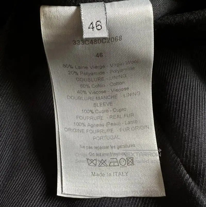 Other Dior M Wool Blend Coat for Men . Size US M / EU 48-50 / 2 - 6 Thumbnail