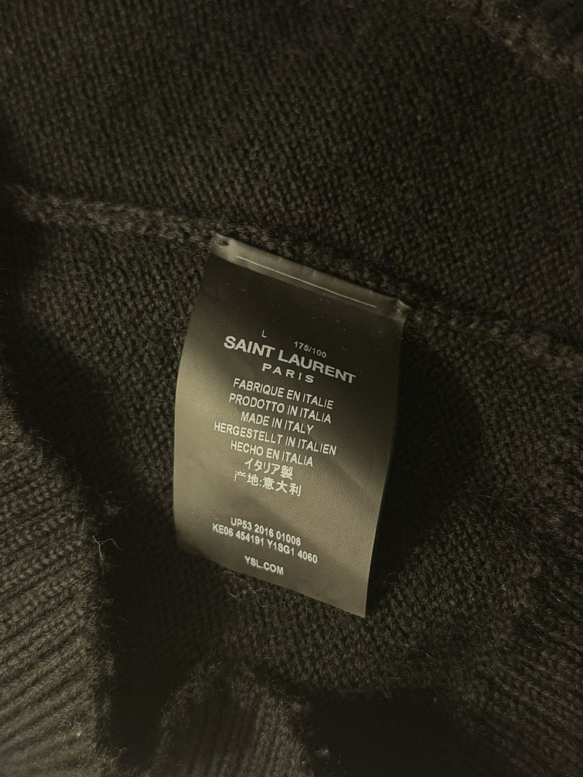 Saint Laurent Paris SAINT LAURENT SWEET DREAM KNITWEAR SWEATER SIZE L Size US L / EU 52-54 / 3 - 4 Thumbnail